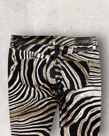 00s Just Cavalli Zebra pants (S)