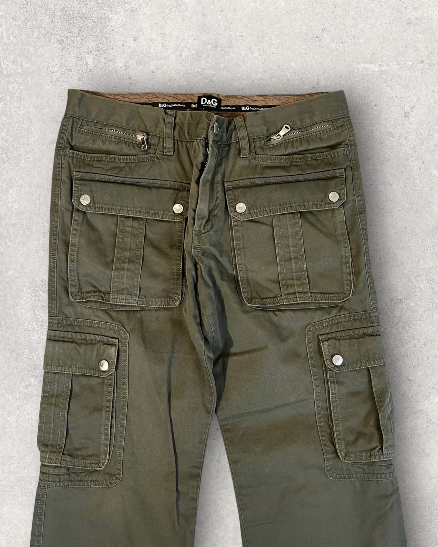 SS03 Dolce & Gabbana Combat Cargo Pants (S)