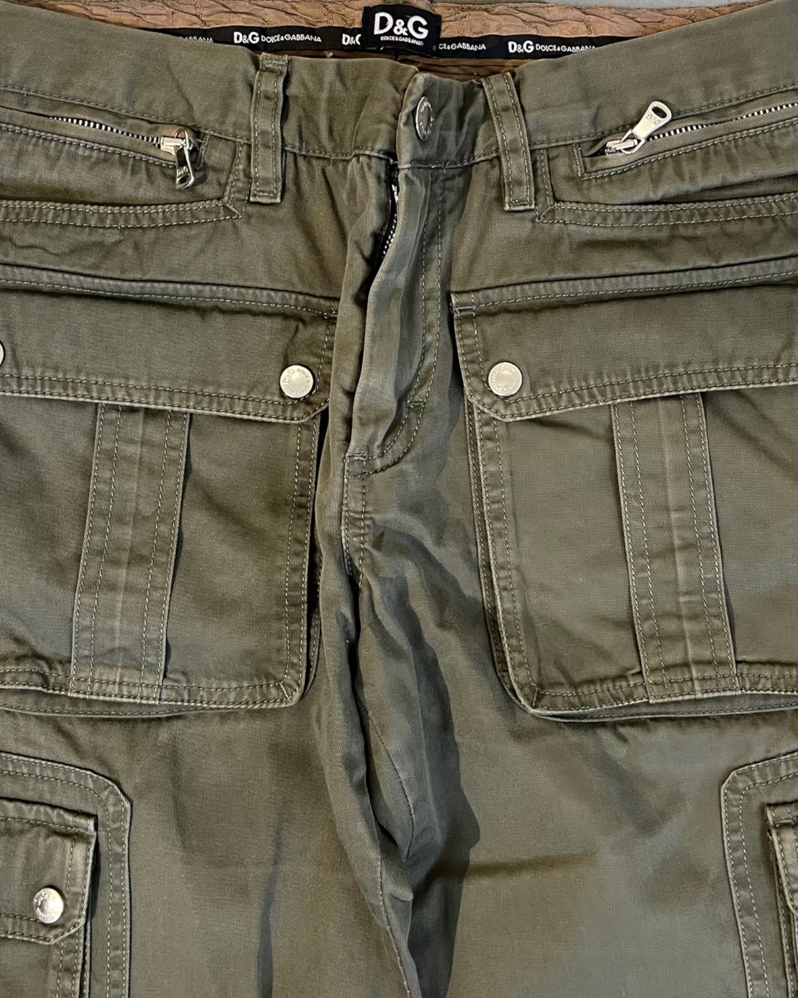 SS03 Dolce & Gabbana Combat Cargo Pants (S) – Dolce Vita Hub