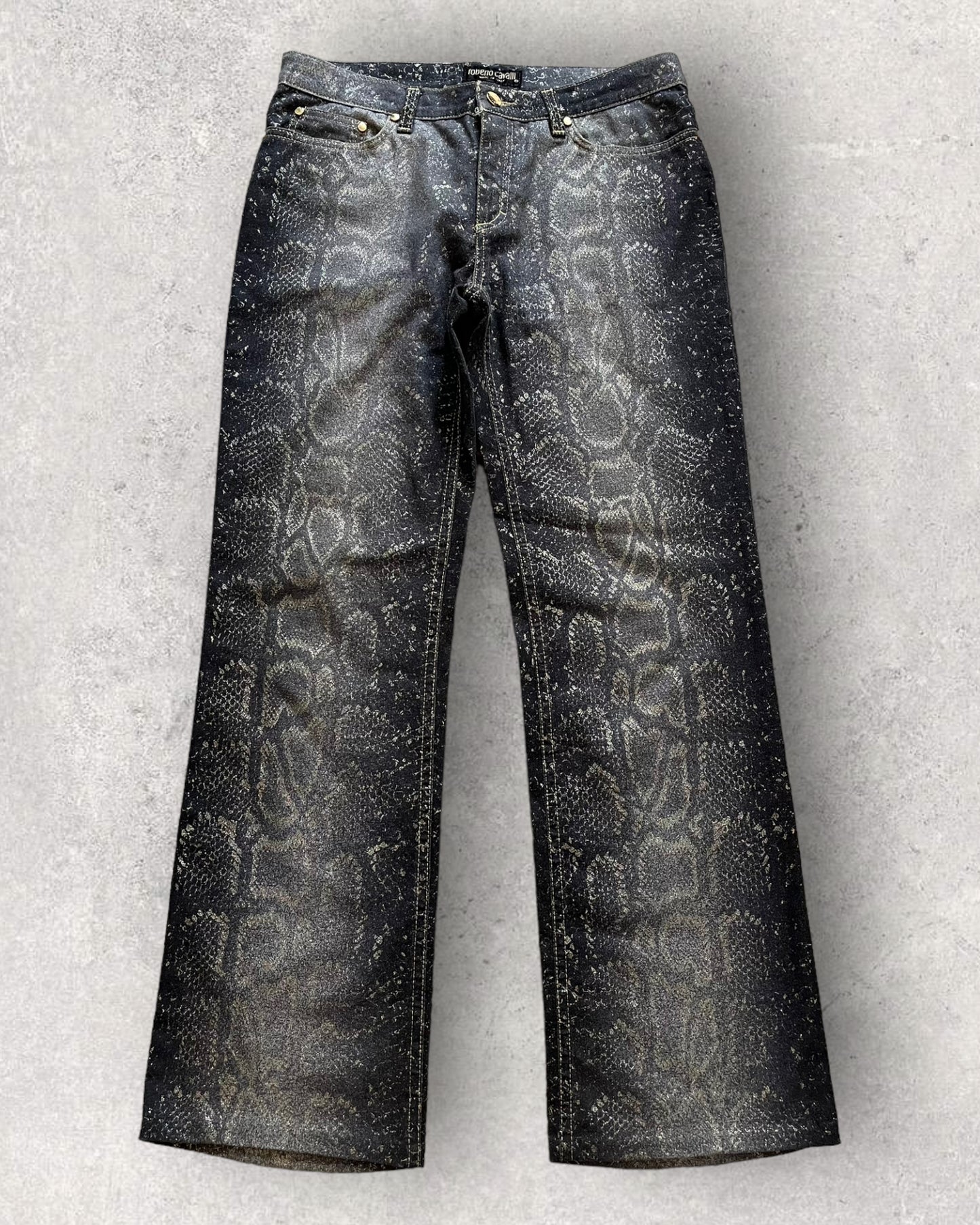 1998 Roberto Cavalli Python Pants (S)