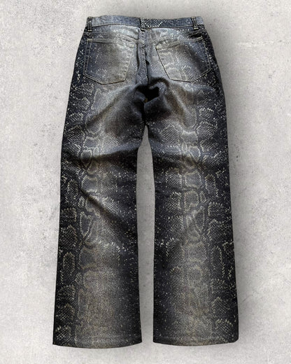 1998 Roberto Cavalli Python Pants (S)