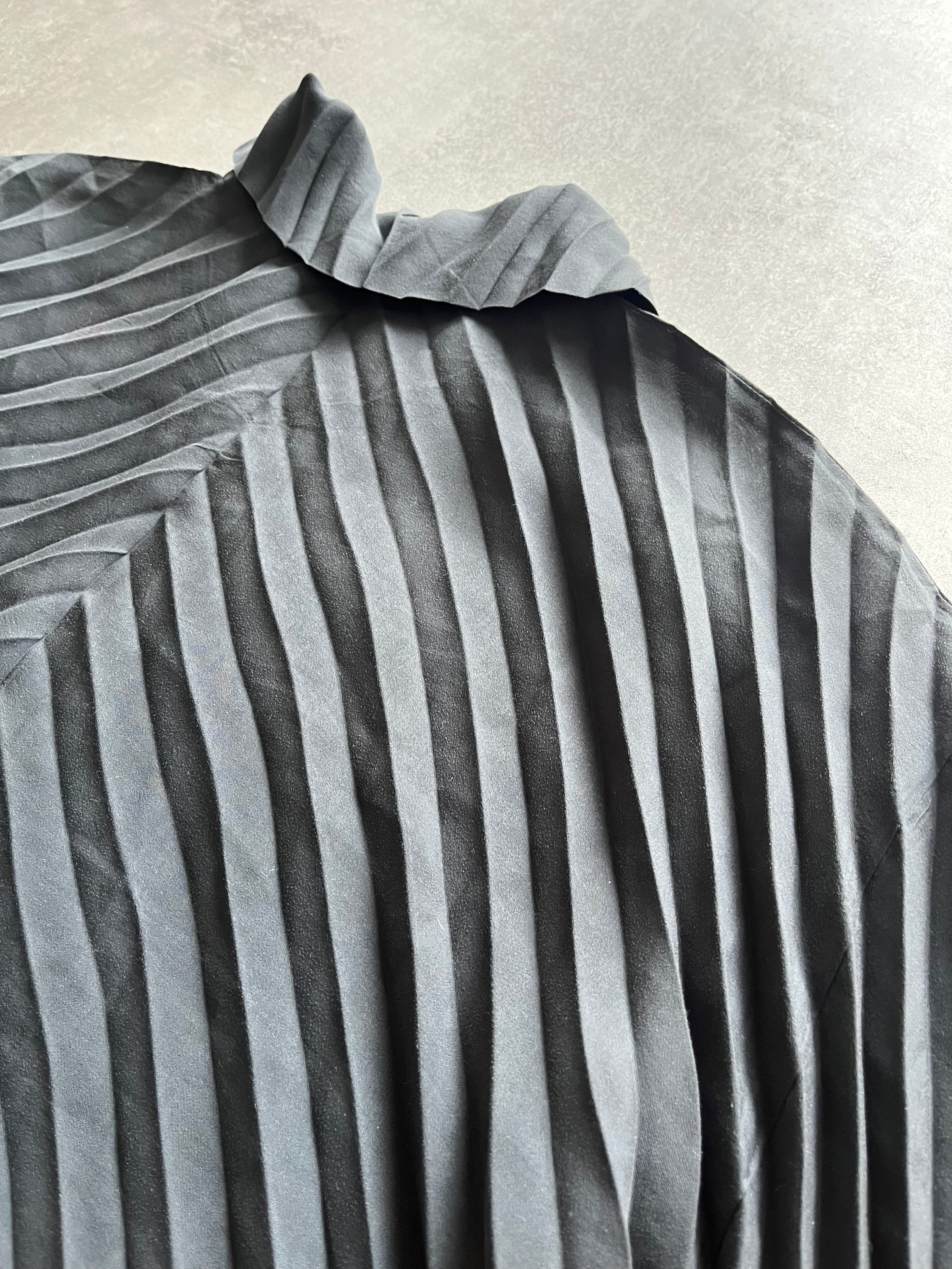 Issey Miyake Plissed Brut Shirt (S) (S) - 3