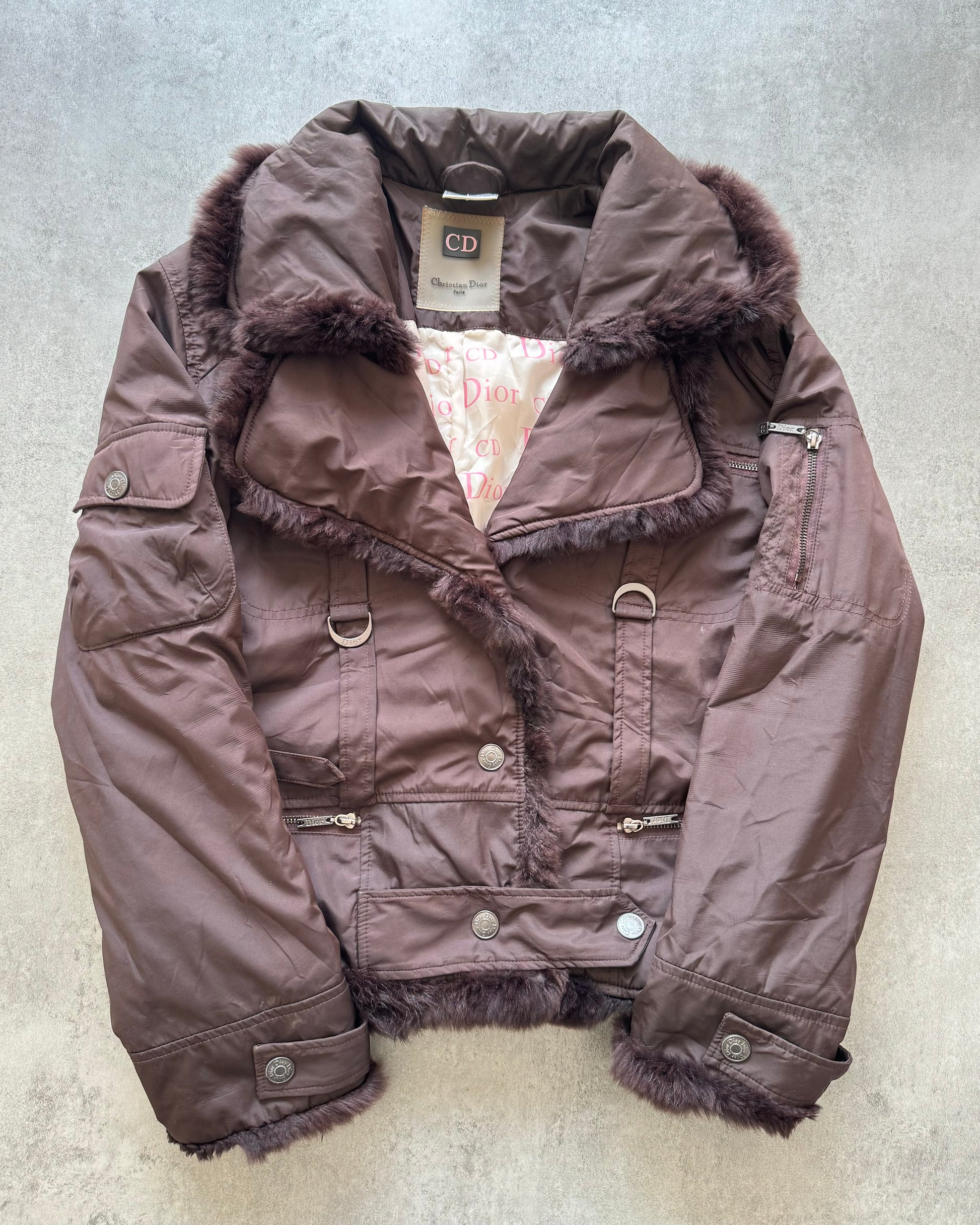 Christian Dior Pure Brown Archive Jacket (S) - 4