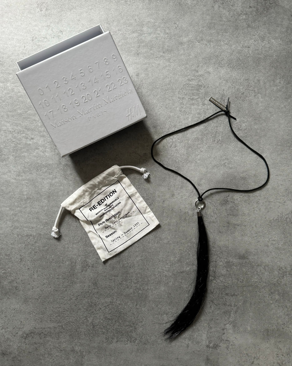 SS1995 Maison Margiela x H&M Hair Lock Necklace Re-Edition – Dolce