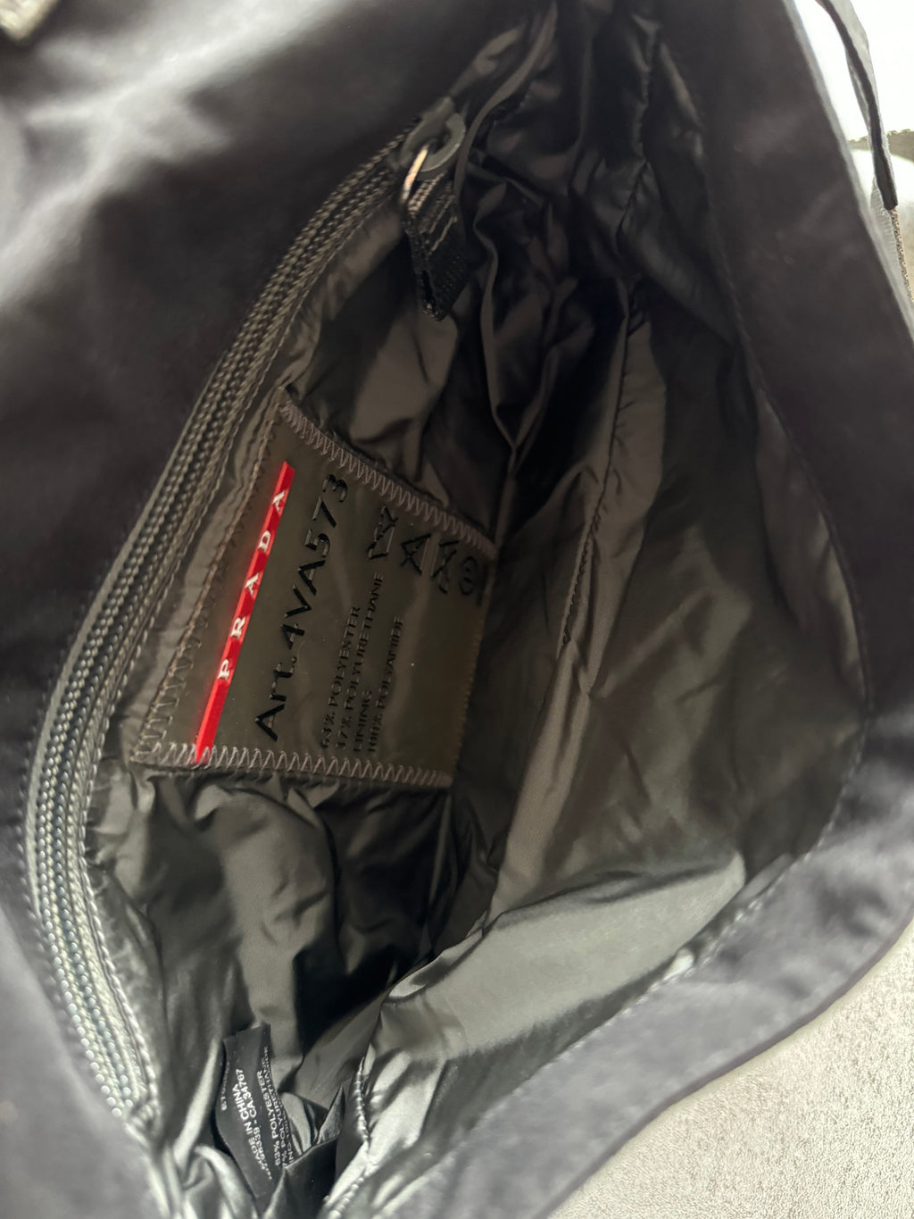 Prada Clip Loop Black Bag  (OS) - 3