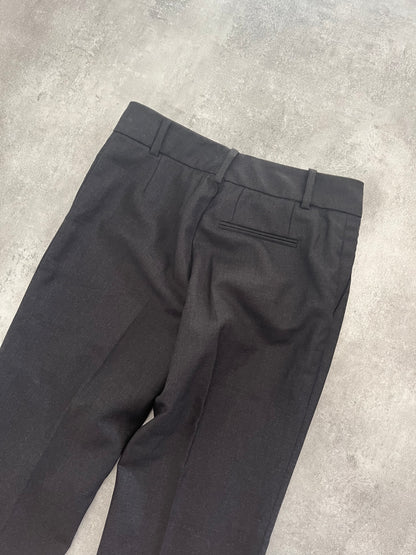 Marni Navy Pure Wool Pants  (S) - 3