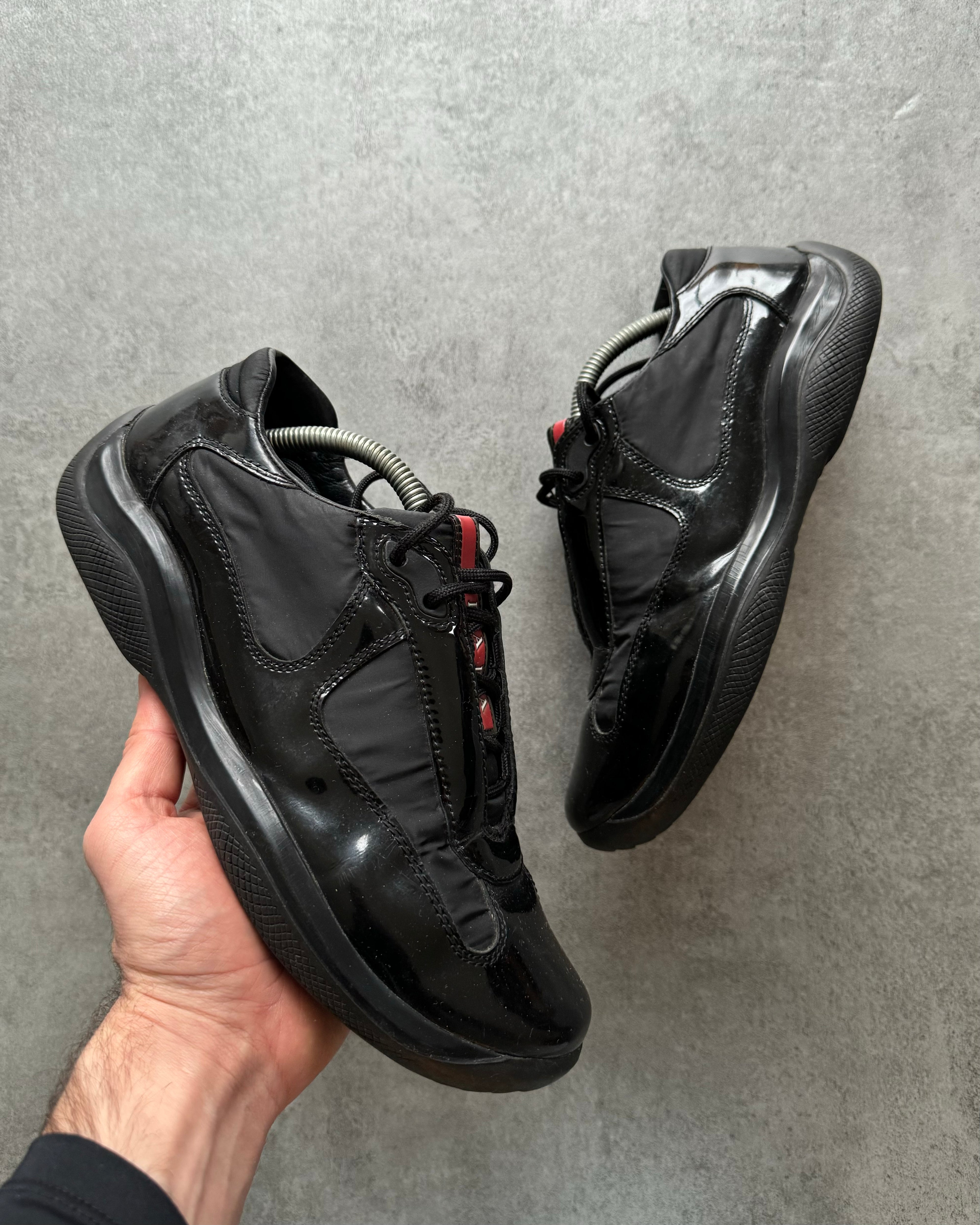 Prada America's Cup Nylon Leather Black (40.5) - 1