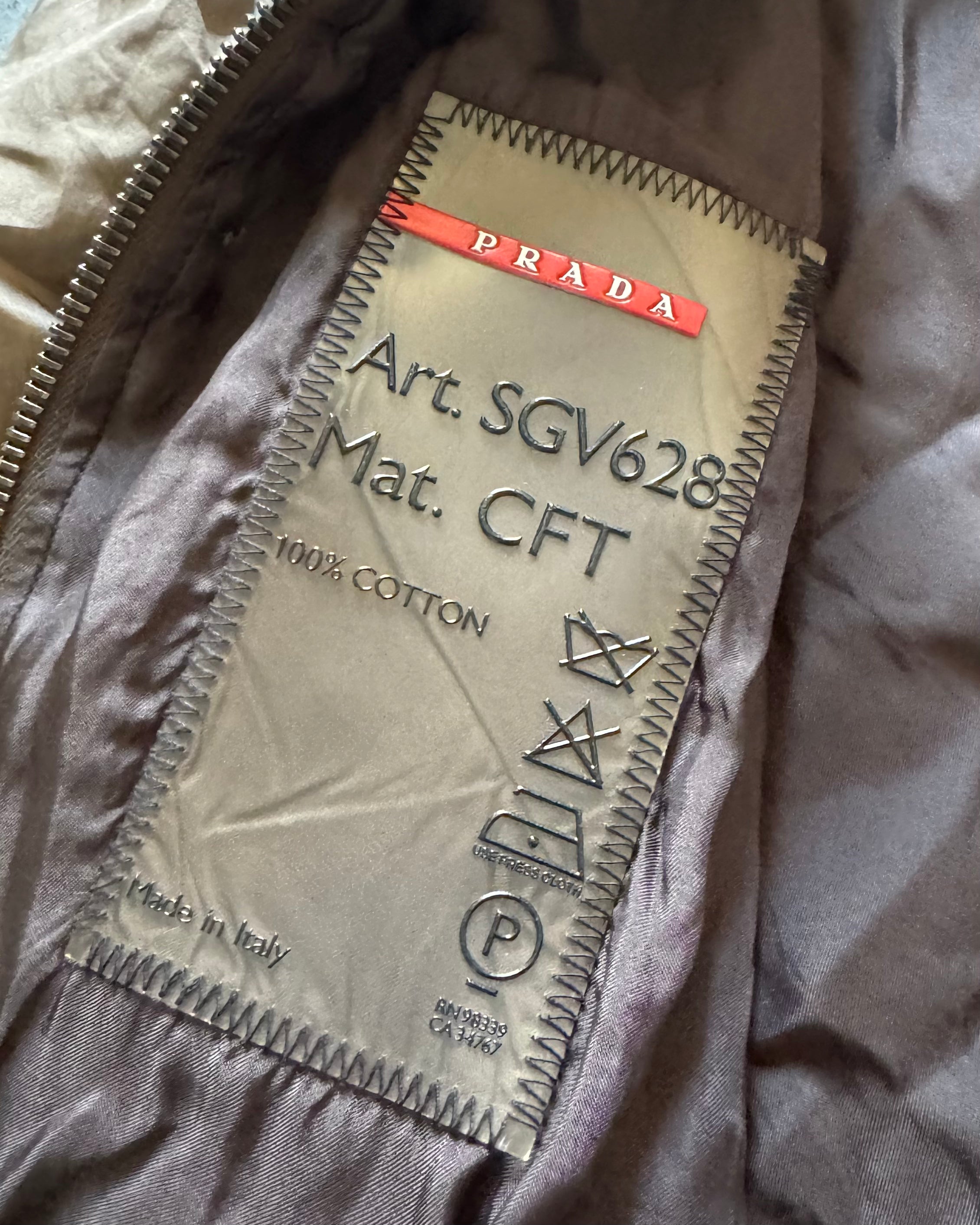 2000s Prada Strap Military Tactical Jacket  (M) - 5