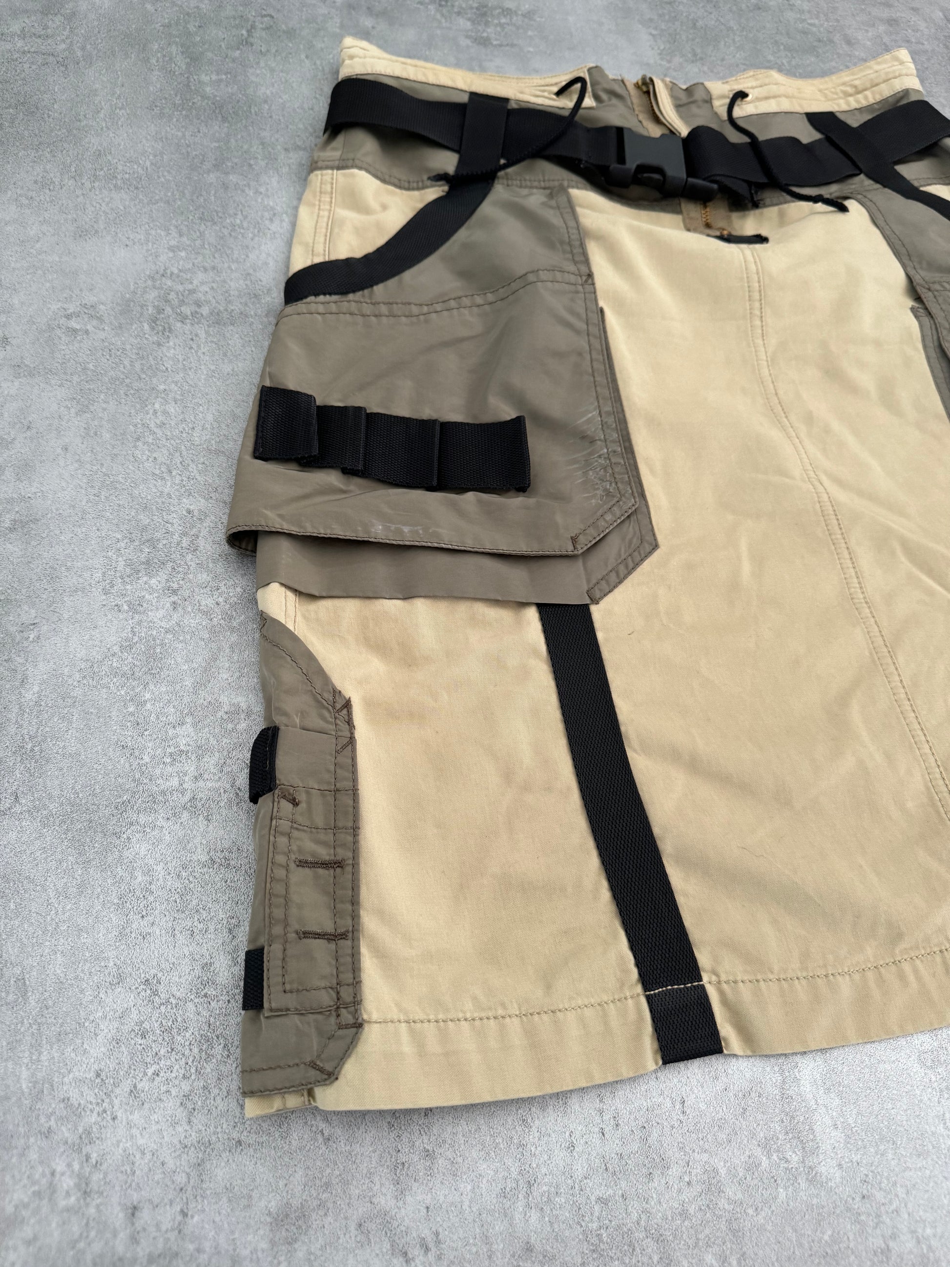 AW2003 Jean Paul Gaultier Bondage Skirt  (L) - 7