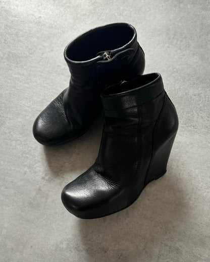 Rick Owens Leather Heels Shadow Elegance  (37) - 3