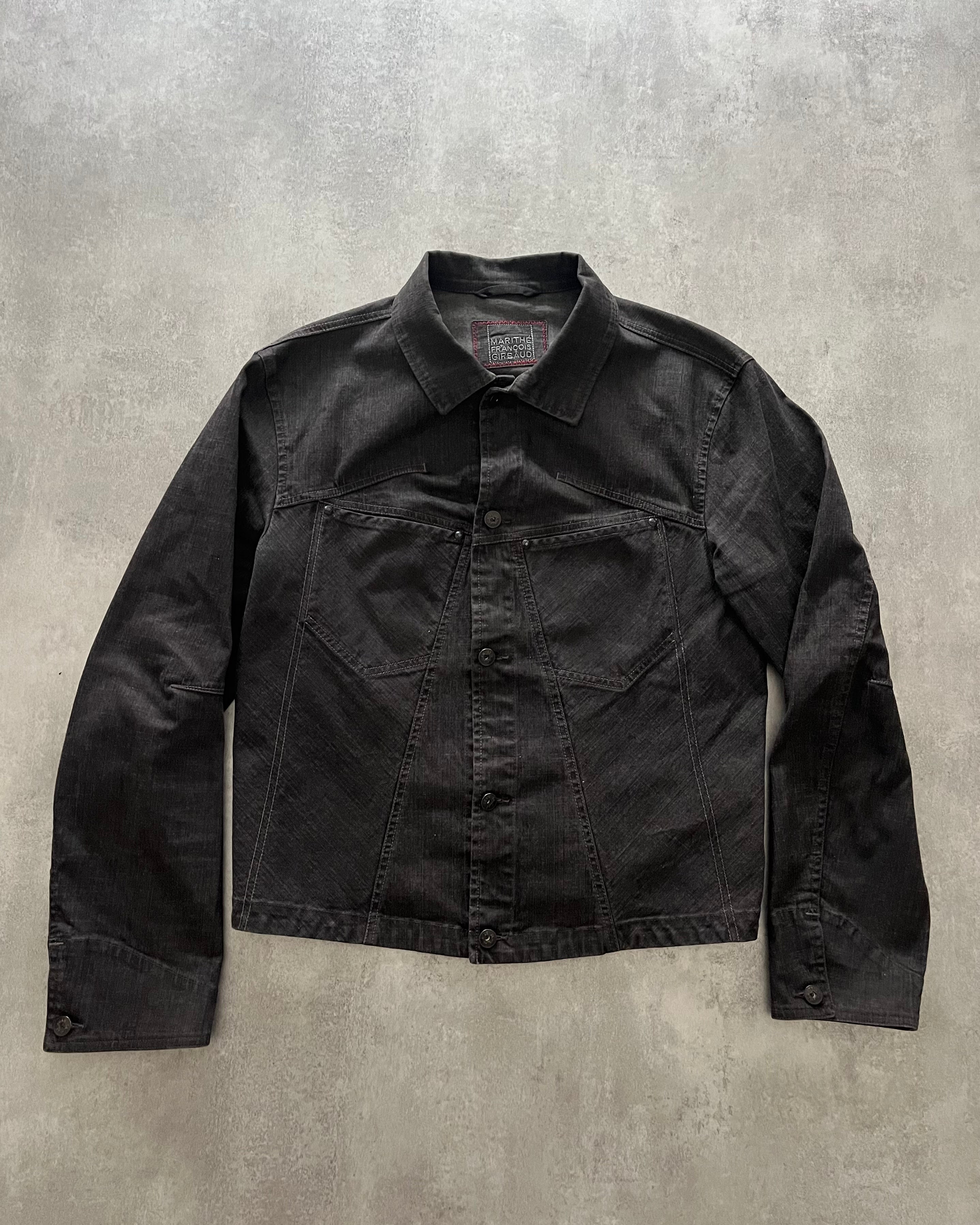 2000s Marithé + François Girbaud Structured Denim Jacket (M) - 1