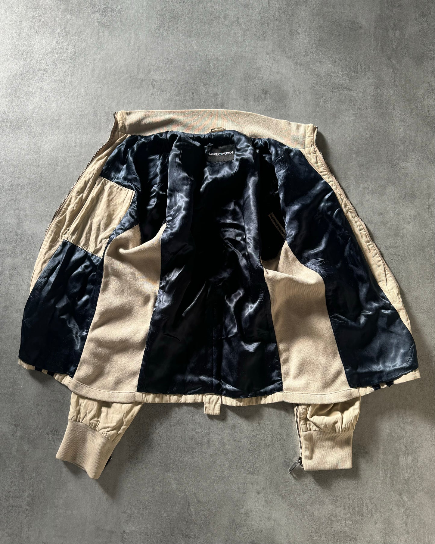 1990s Emporio Armani Detachable Arm Zips Archive Bomber Jacket (M) - 5