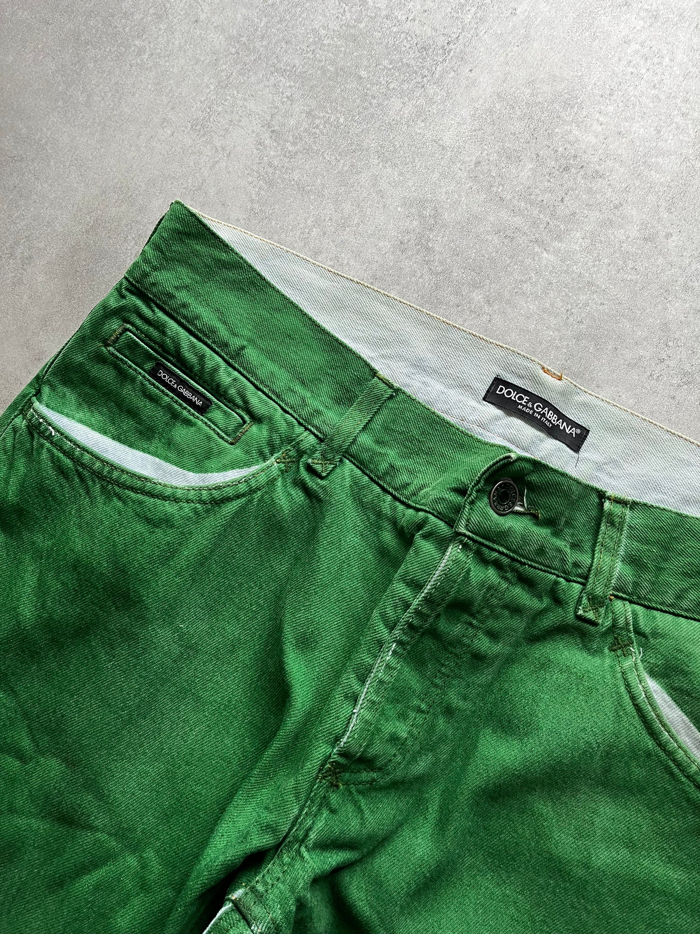 Dolce & Gabbana Green Energy Pants  (L) - 5