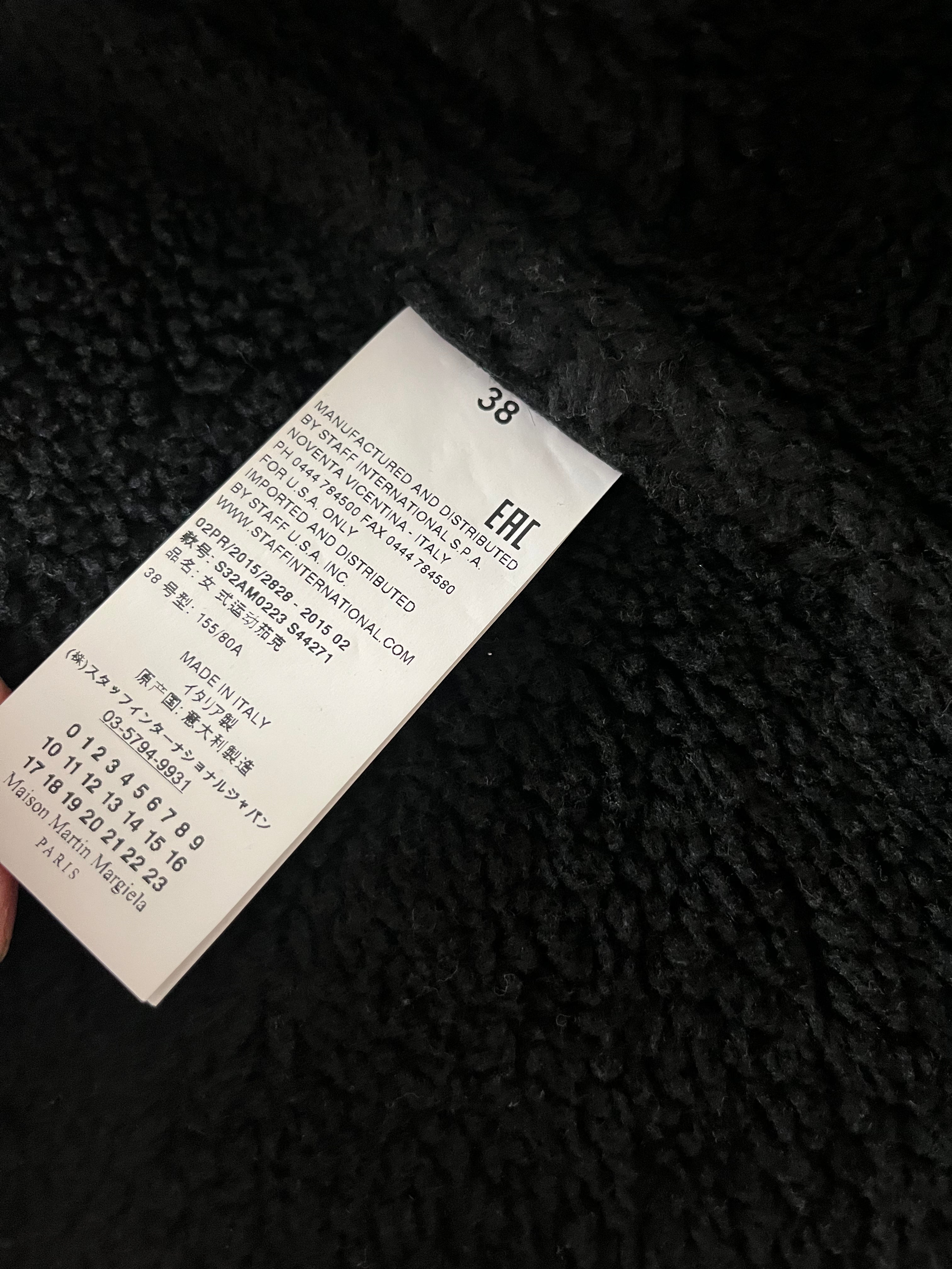 AW2015 Maison Margiela Asymmetrical Zip Jacket  (L) - 7