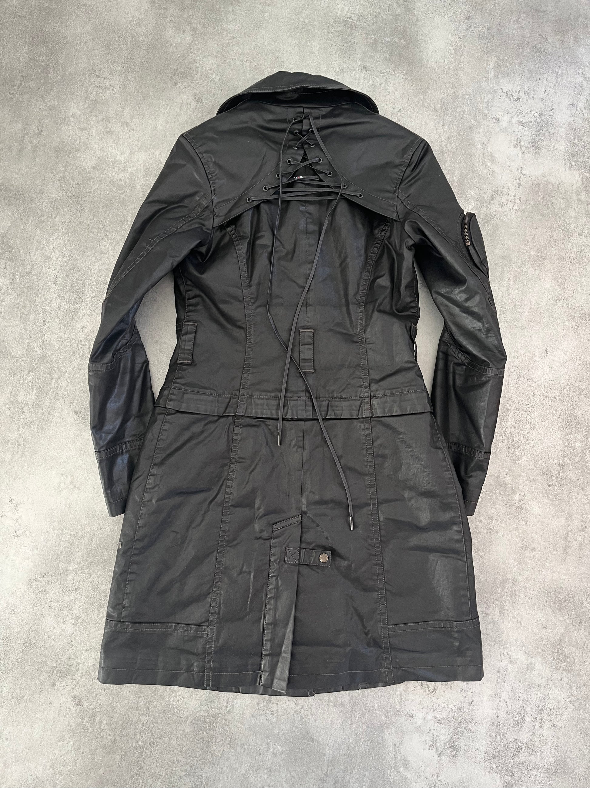 2000s' Jean Paul Gaultier Cargo Detachable Trench Jacket (S) (S) - 5