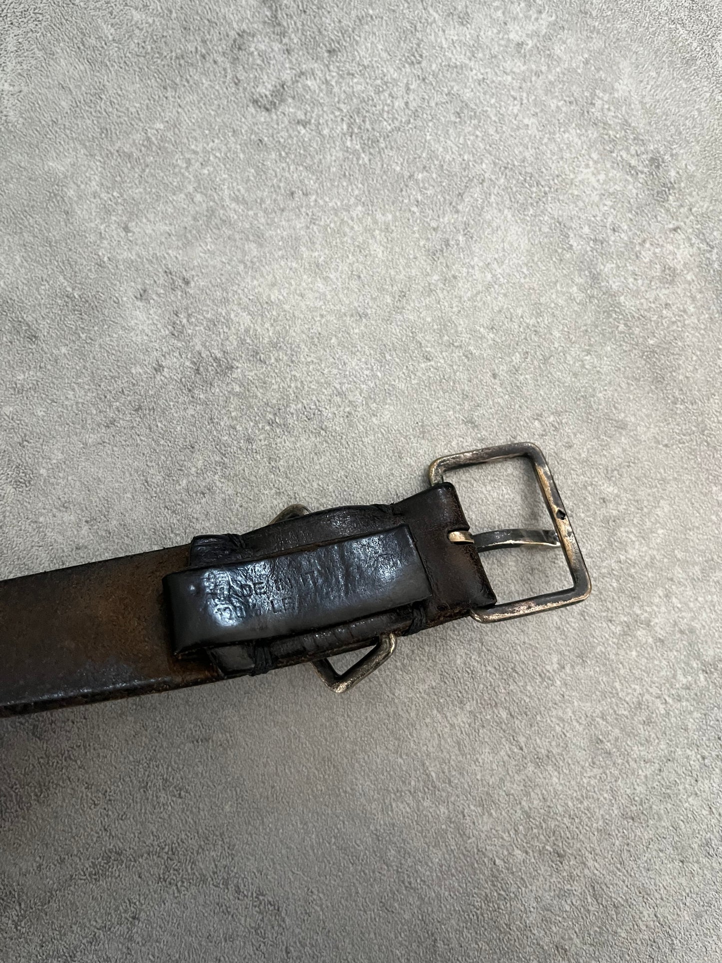 Dsquared2 Combat Retro Leather Belt (OS) - 6