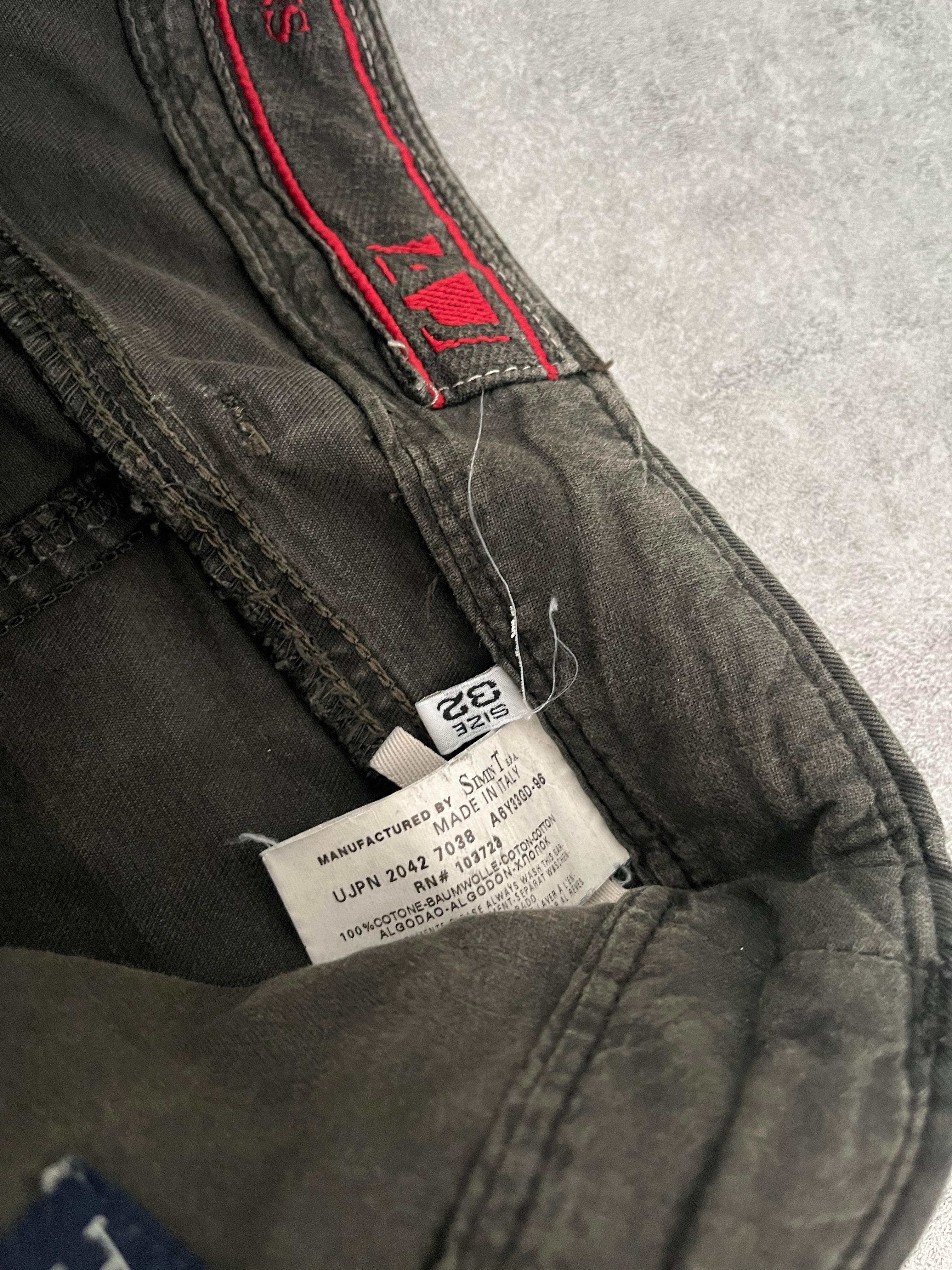 AW2005 Armani Structured Relaxed Pants (S) - 6