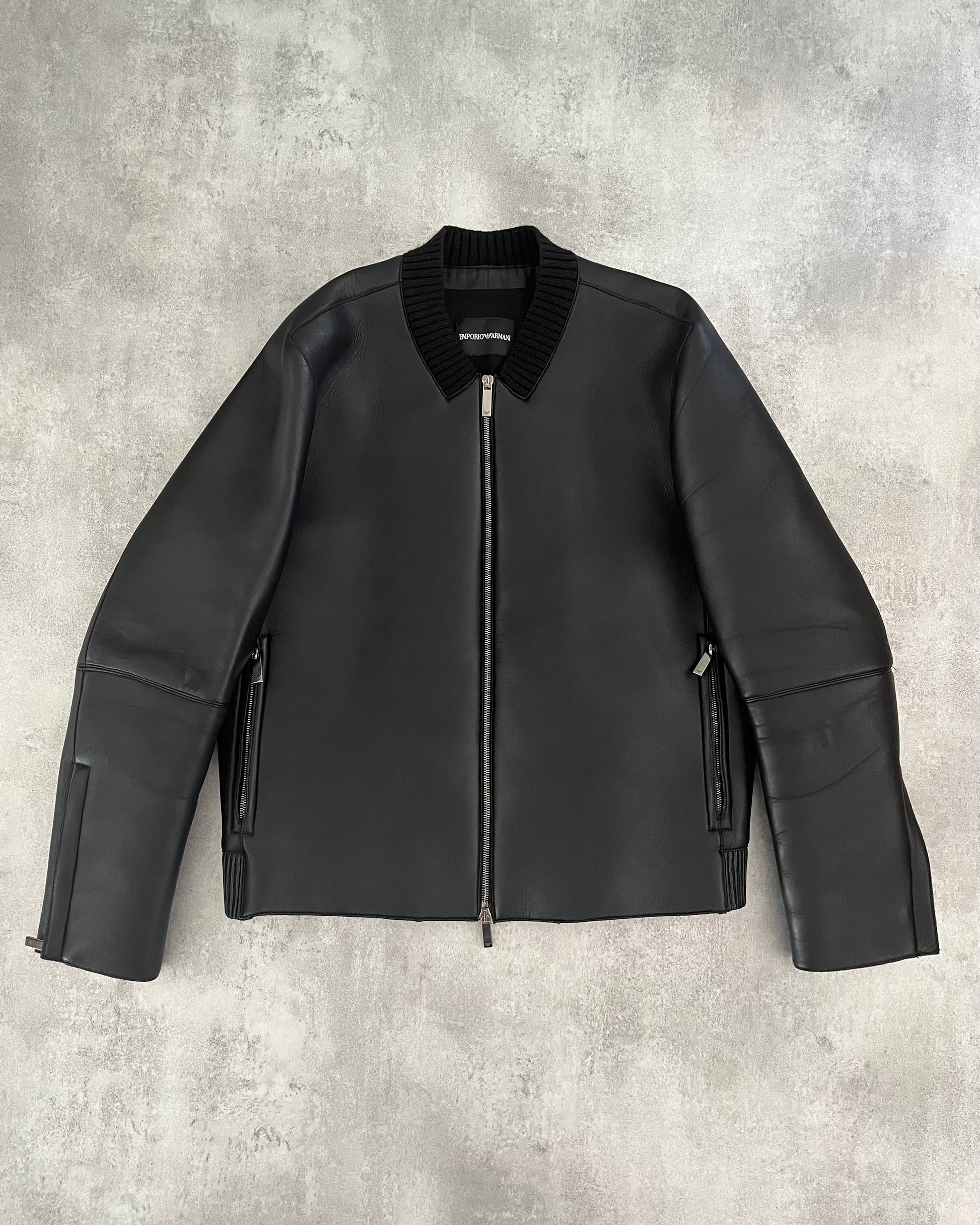 EMPORIO ARMANI(革ジャン)(EMPORIO ARMANI - エンポリオ EMPORIO ARMANI(革ジャン)(EMPORIO ARMANI - エンポリオ