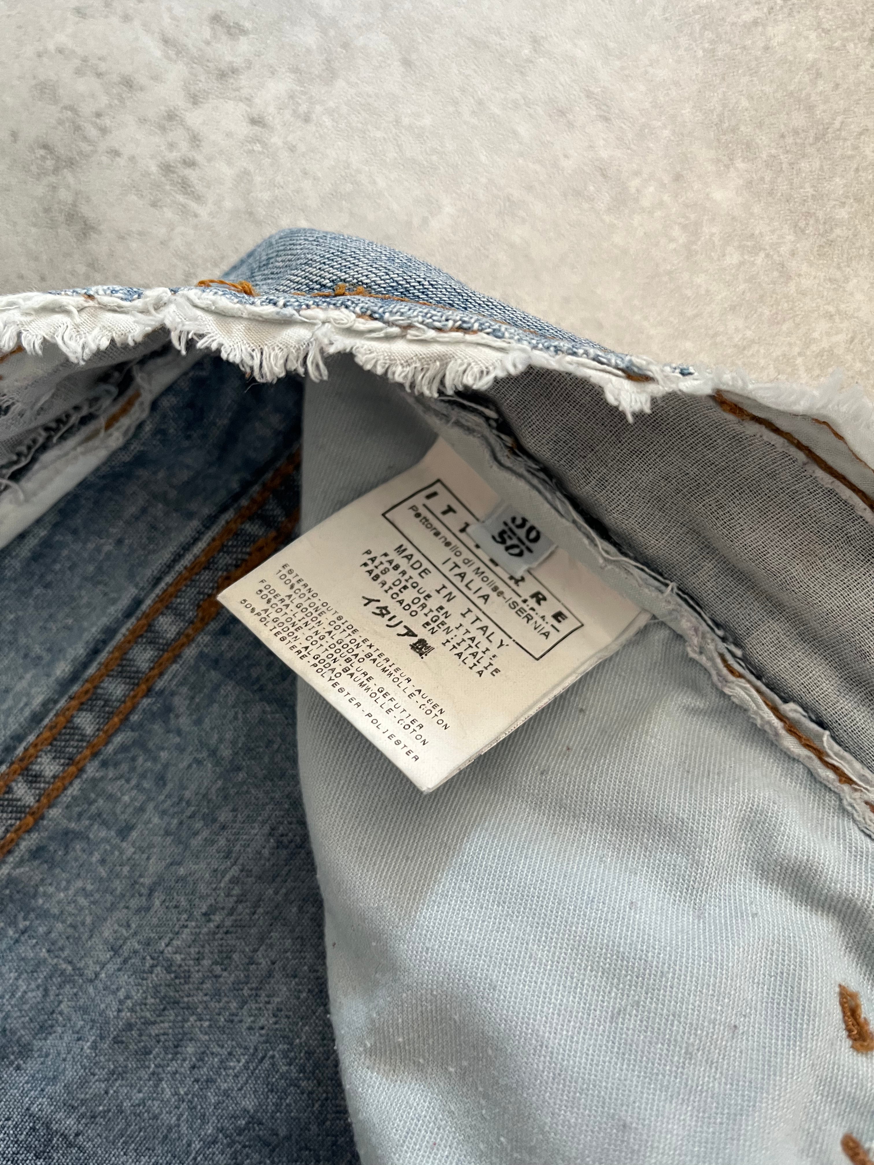 AW2004 Dolce & Gabbana Cosmopolite Flag Jeans  (L) - 5