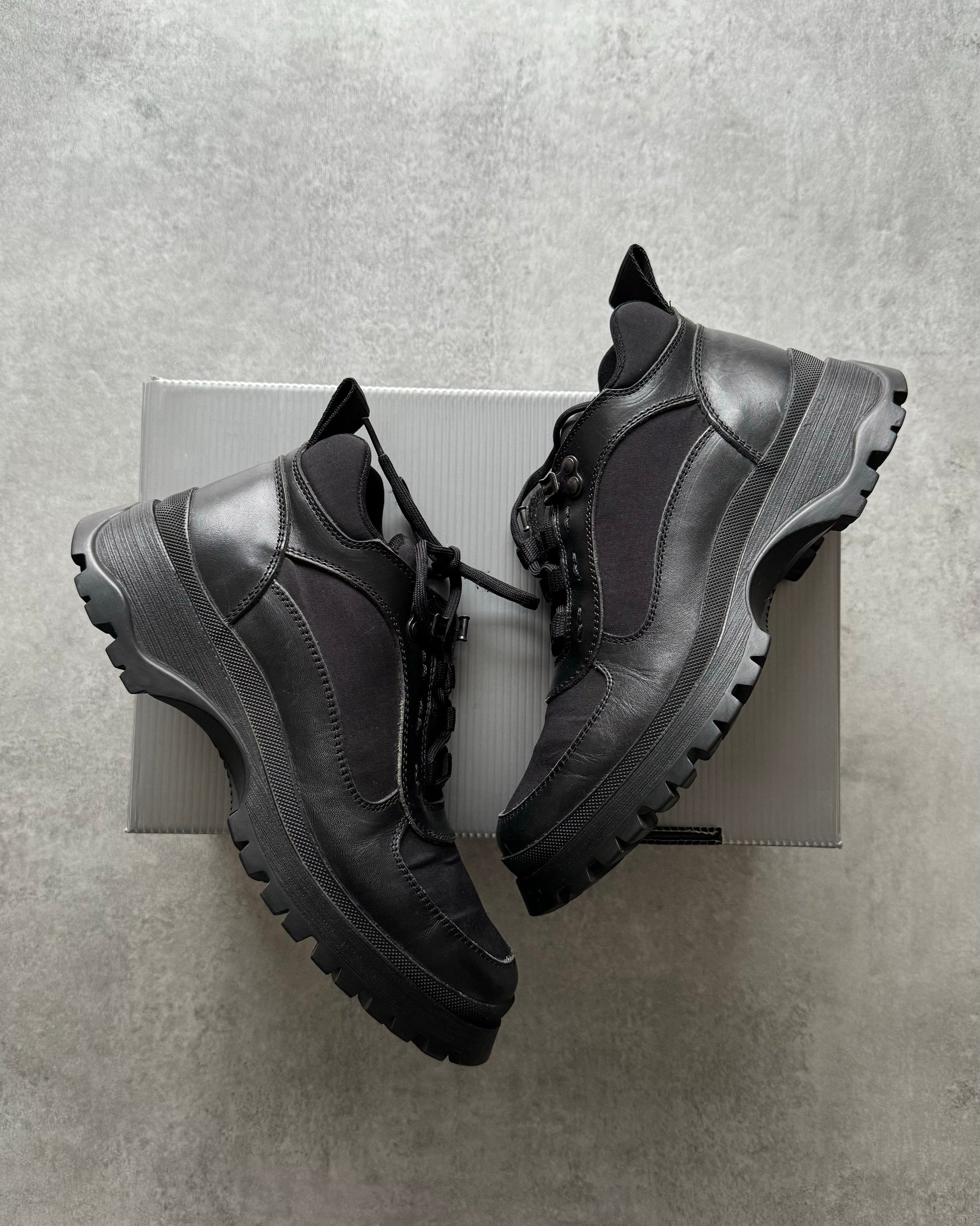 Prada Skiskolaer Black Premium Boots  (38,5) - 2