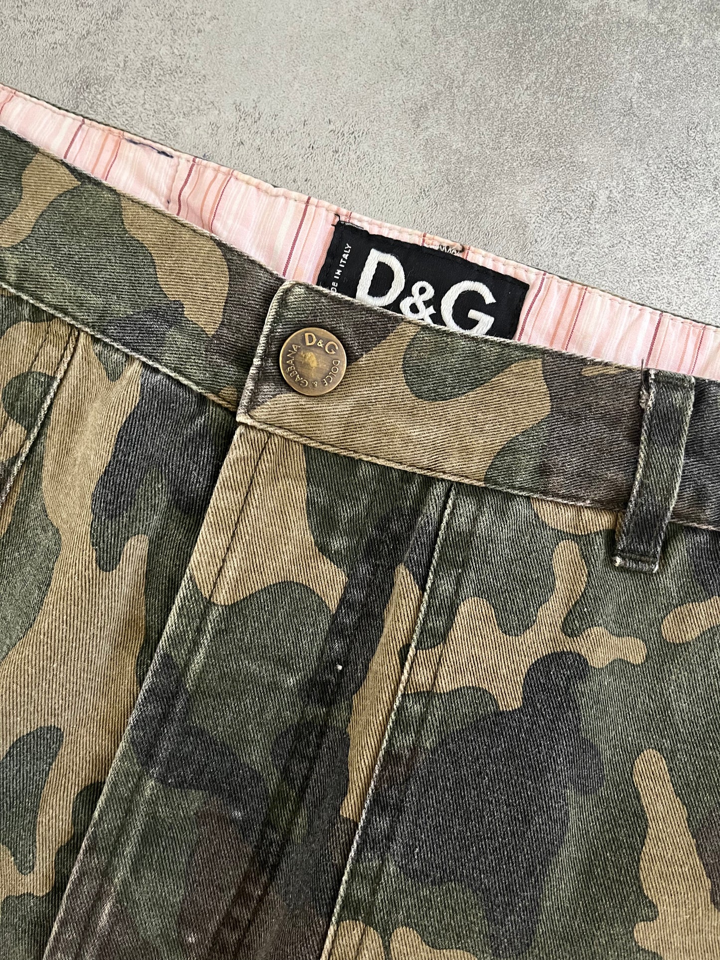 AW2004 Dolce & Gabbana Military Utility Cargo Pants (M) - 6