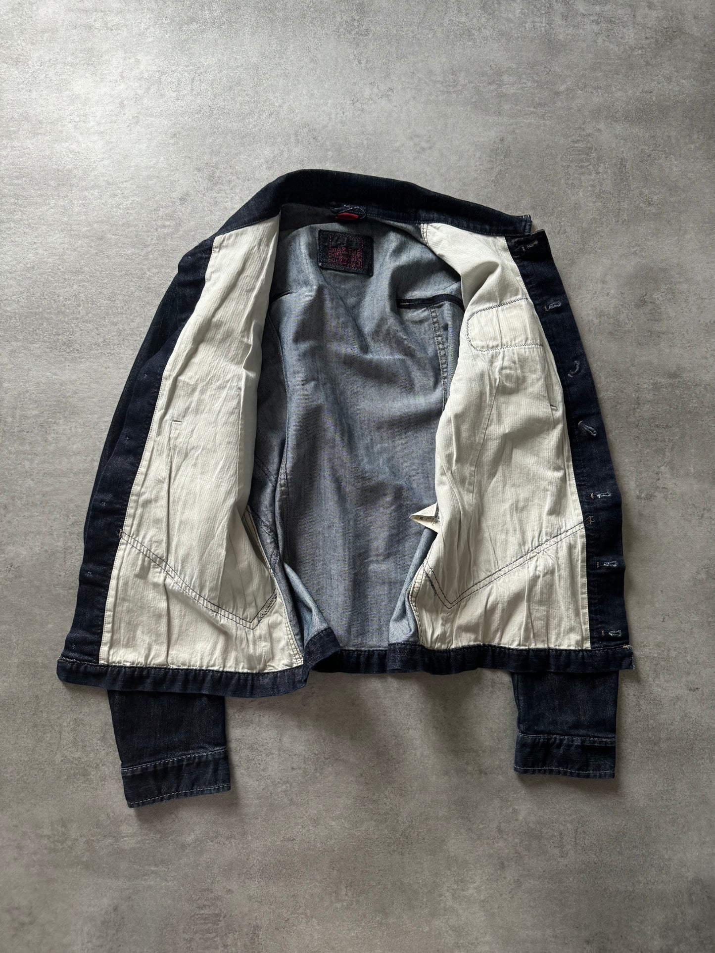 1990s Marithé + François Girbaud Patch Denim Jacket (L) - 4