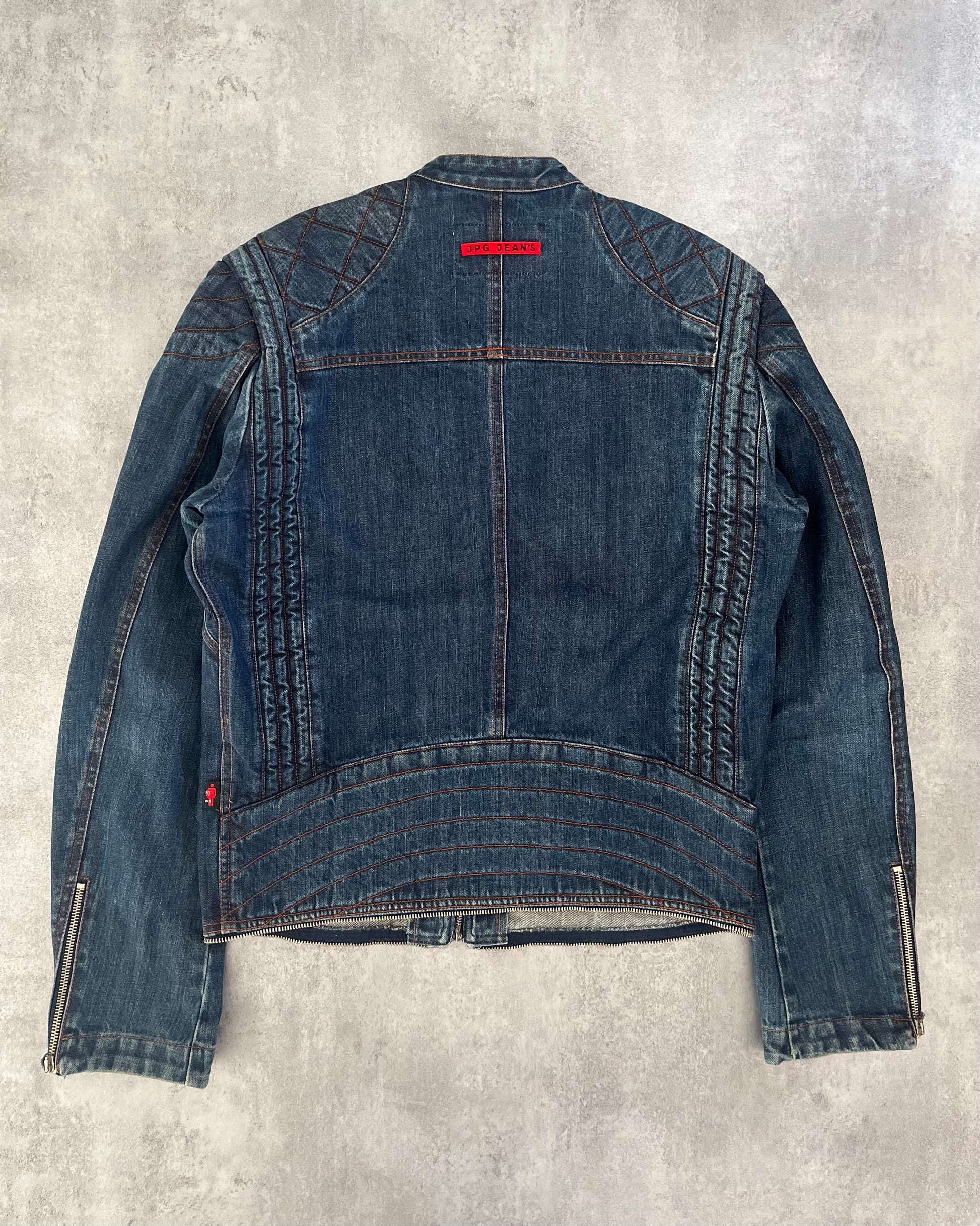 2000s Jean Paul Gaultier Rockstar Denim Jacket (M) - 2