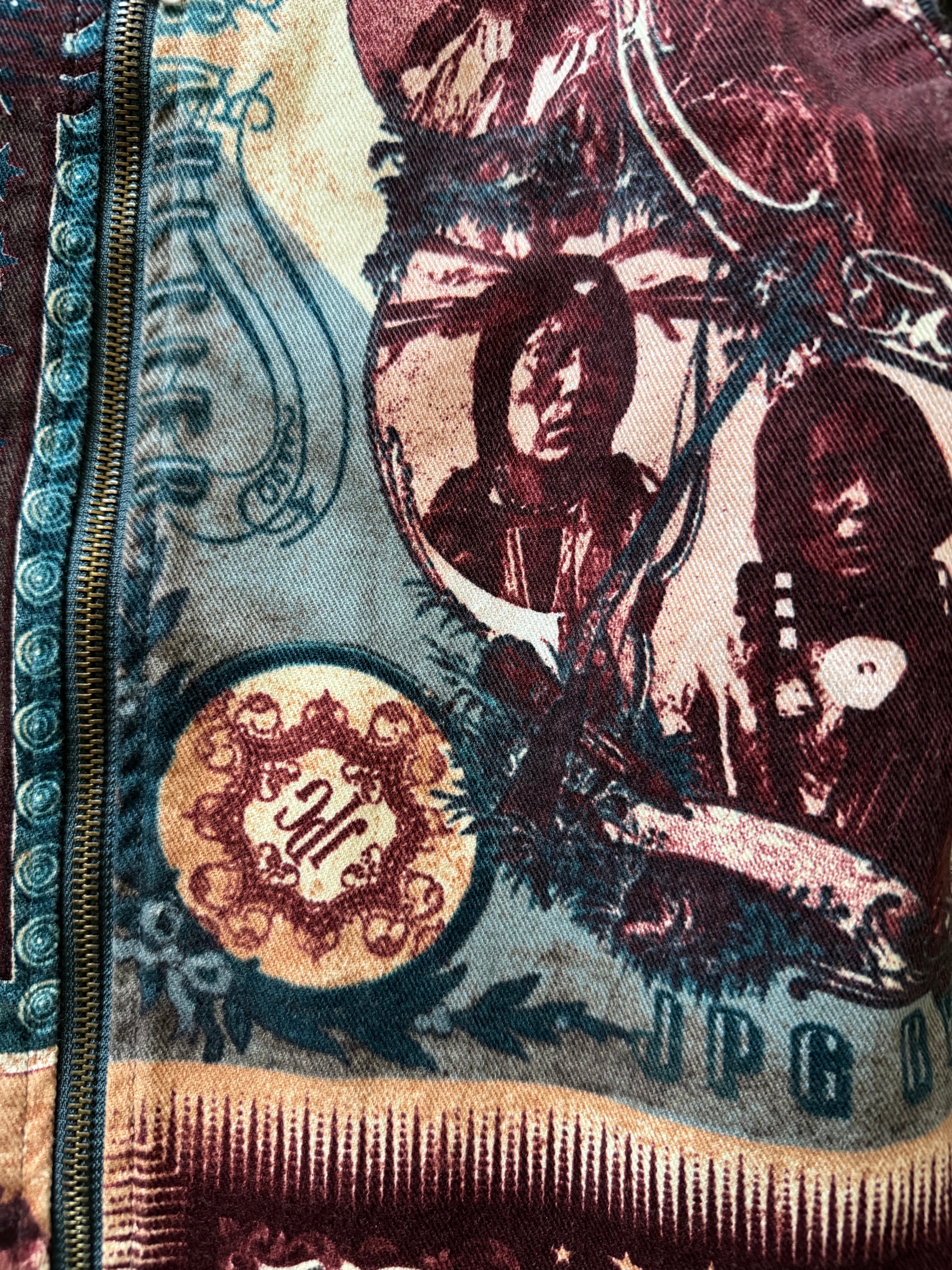 1990s Jean Paul Gaultier Native American Indian Contemporary Jacket  (S) - 9