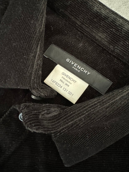 FW2014 Givenchy Pre-Collection Velvet Shirt (S) - 4