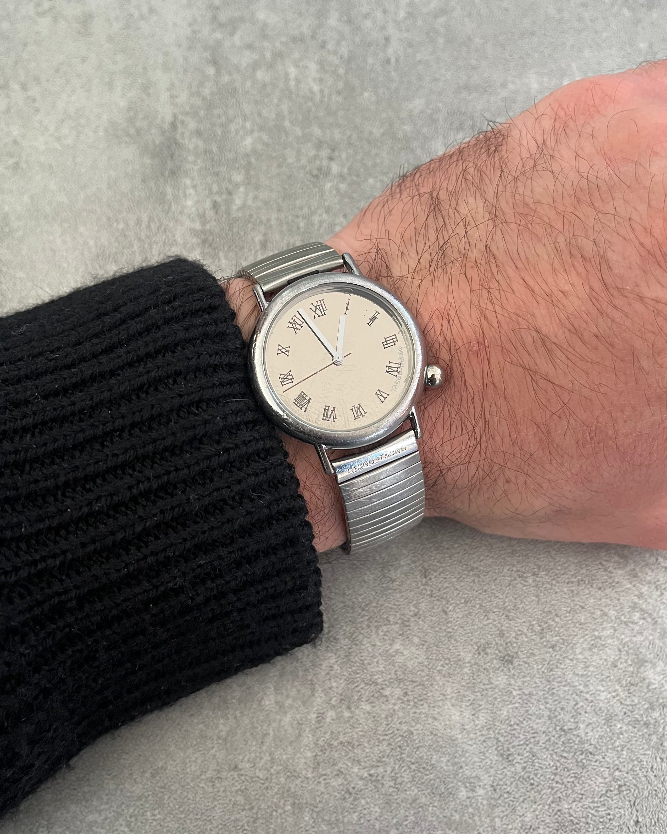 1990s' Archive Taboo Silver Mirror Watch  (OS) - 4