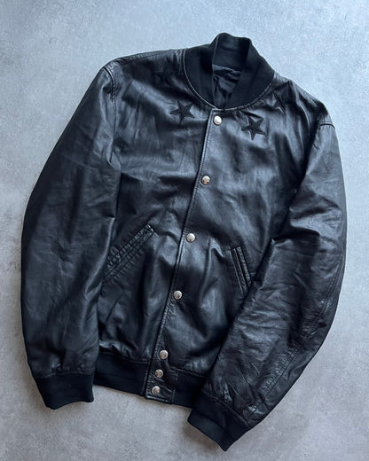 SS2014 Givenchy Star Leather Bomber Jacket - 7
