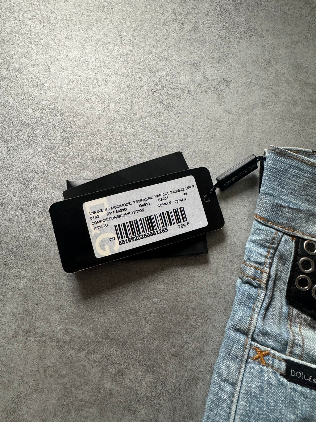 2000s Dolce & Gabbana Burn Rockstar Denim Jeans  (M) - 9