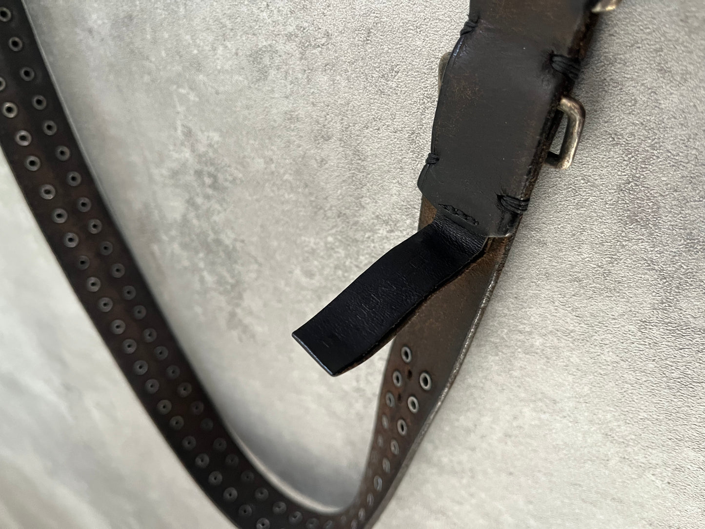 Dsquared2 Combat Retro Leather Belt (OS) - 5