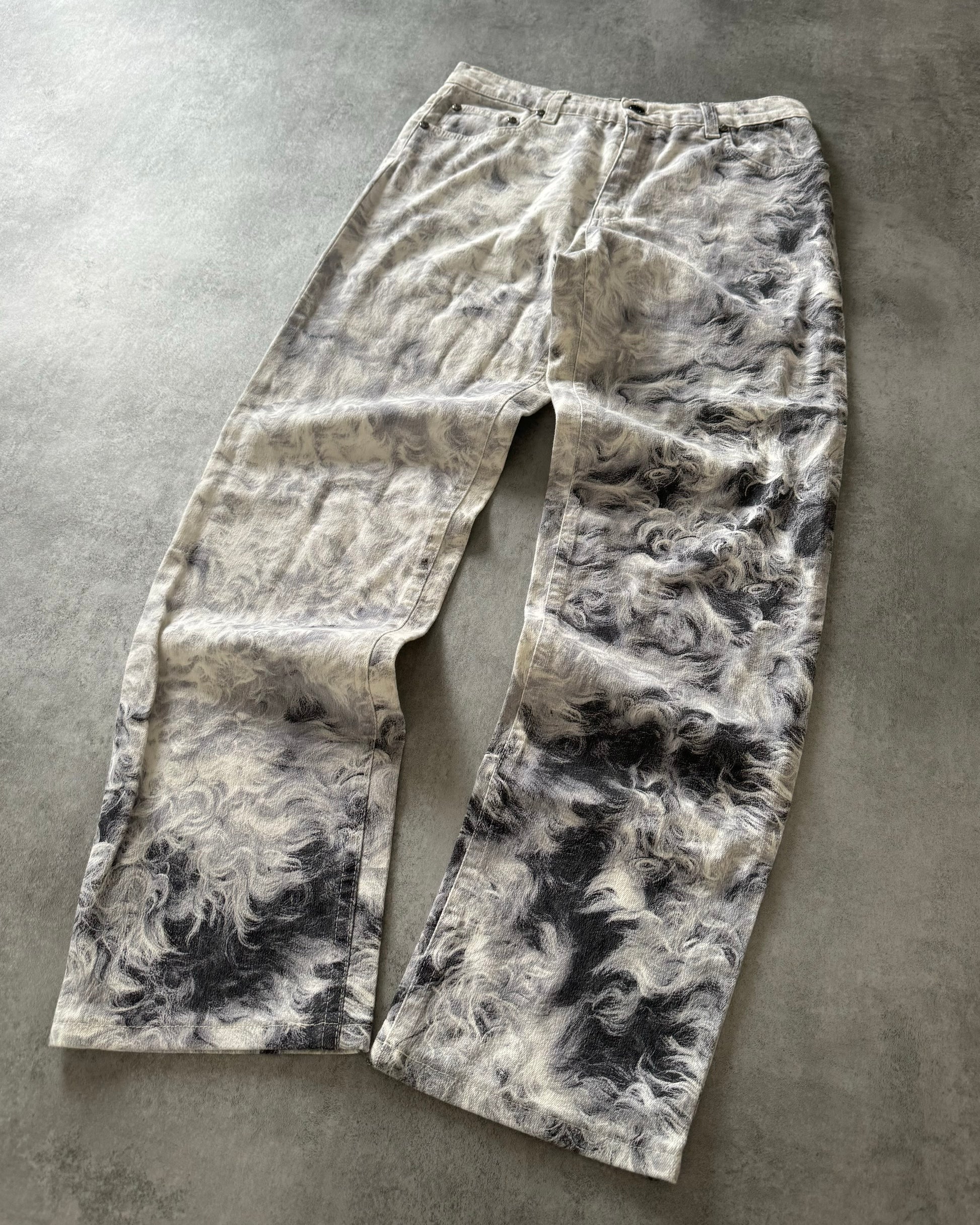 AW1998 Roberto Cavalli Elysian Mist Odyssey Pants (S) - 4