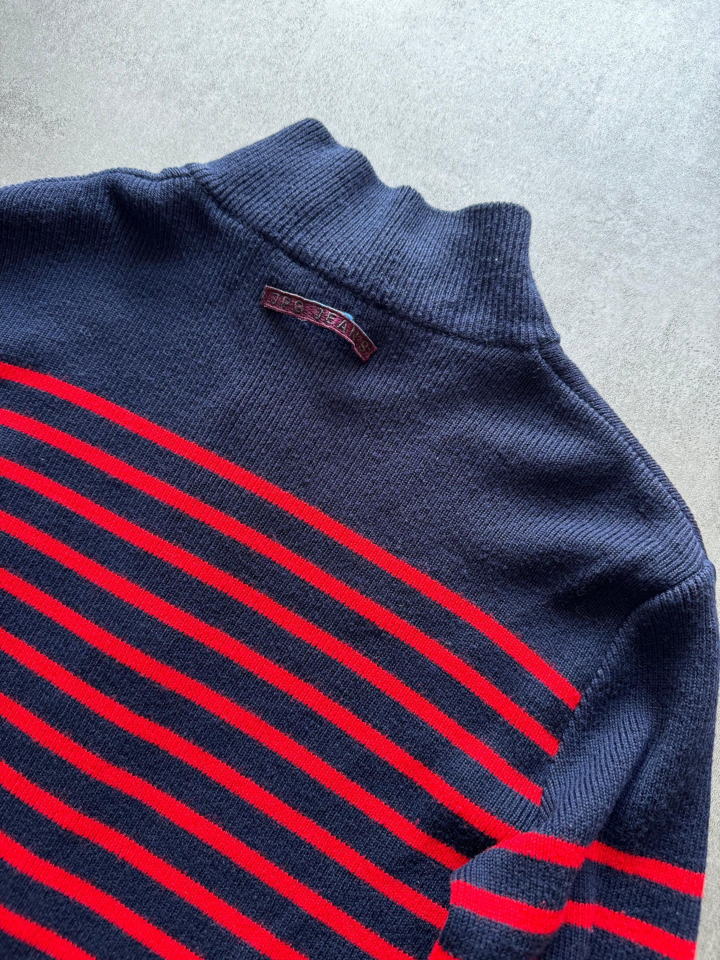 Jean Paul Gaultier French Wool Marine Zip-Up (S) - 6