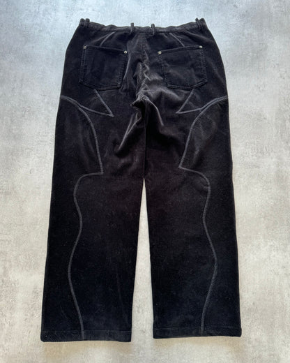 AW1998 Roberto Cavalli Dark Divin Euphoria Pants (L) - 3