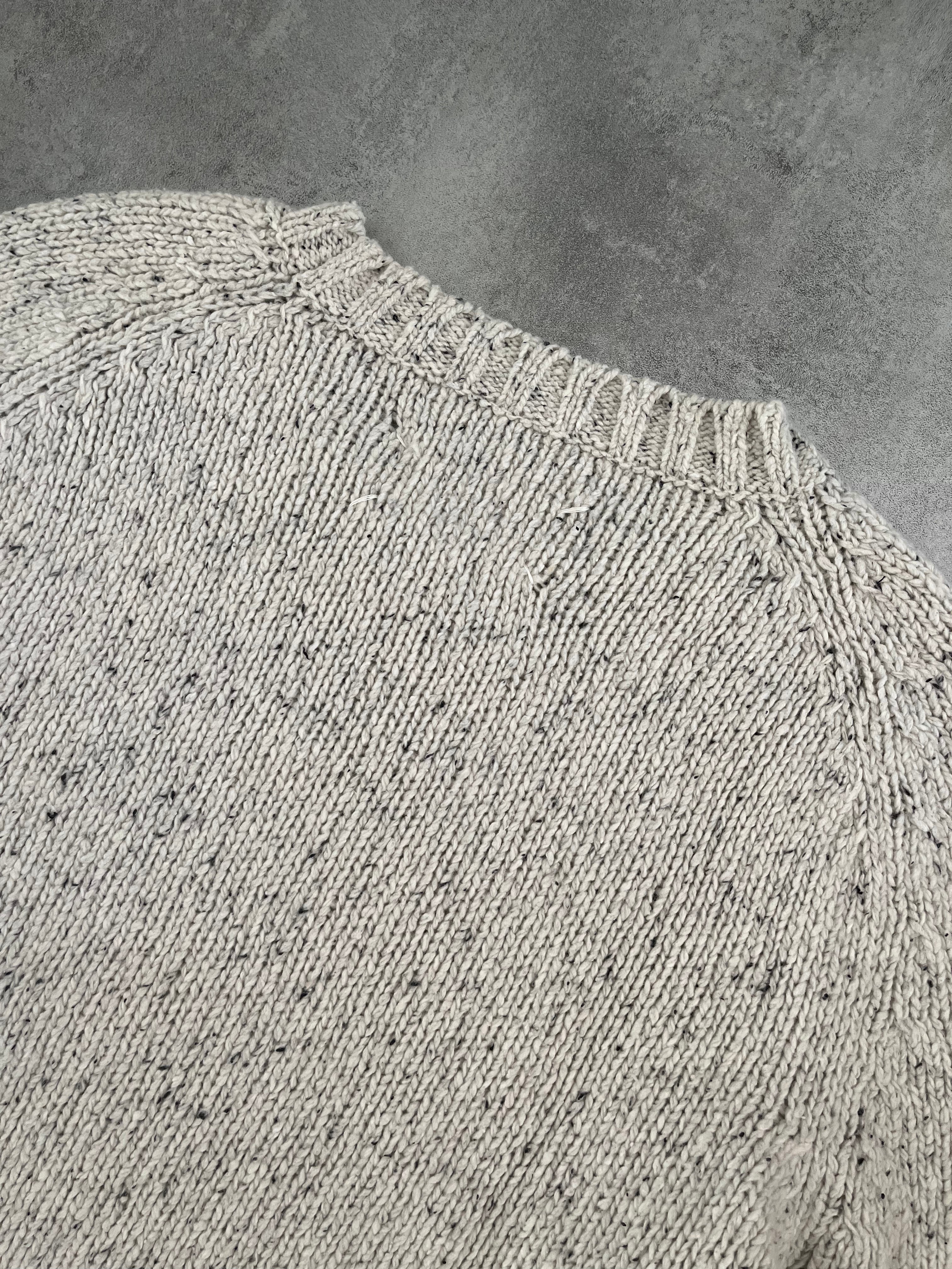 Maison Margiela Ribbed Distroyed Calm Sweater  (L) - 3