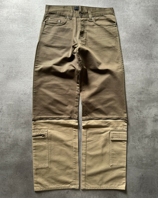 Dolce & Gabbana Olive Cargo Detachable Pants (M) - 1