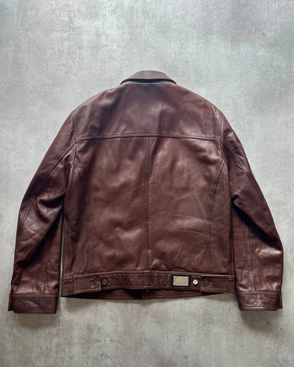 AW2014 Dolce & Gabbana Premium Leather Jacket (XL) - 2