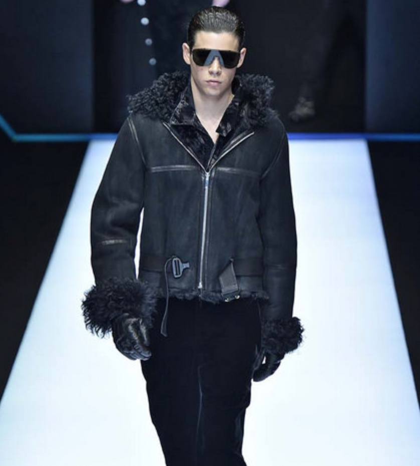 AW2018 Emporio Armani Avant-Garde Imperialist Bondage Jacket  (M) - 2