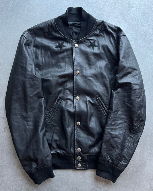 SS2014 Givenchy Star Leather Bomber Jacket - 1