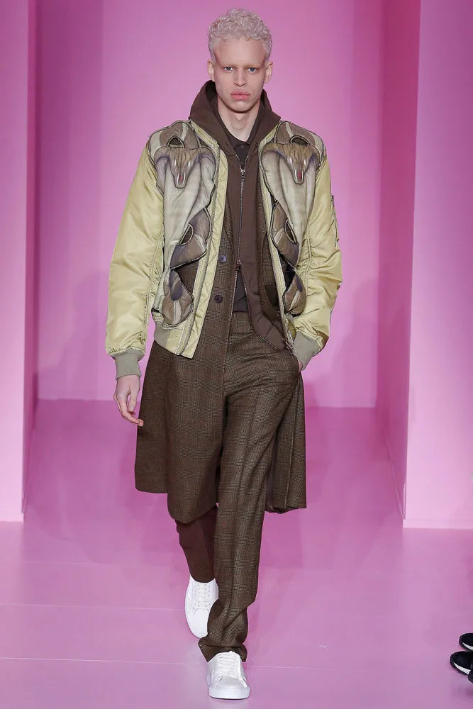 AW16 ジバンシィ コブラ ボンバー ジャケット by リカルド ティッシ (L)