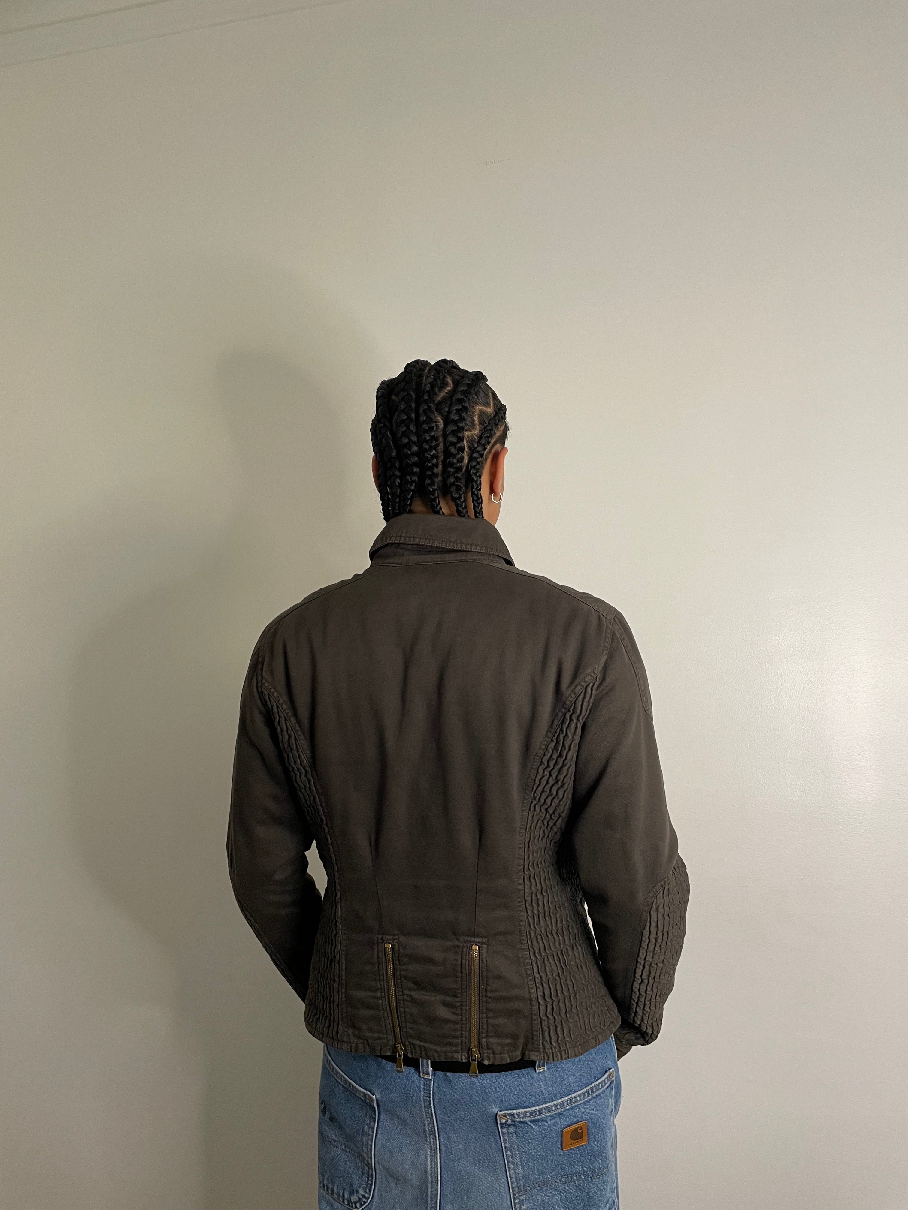 00年代 ドルチェ&amp;ガッバーナ バーティカルマルチジップジャケット(XL)