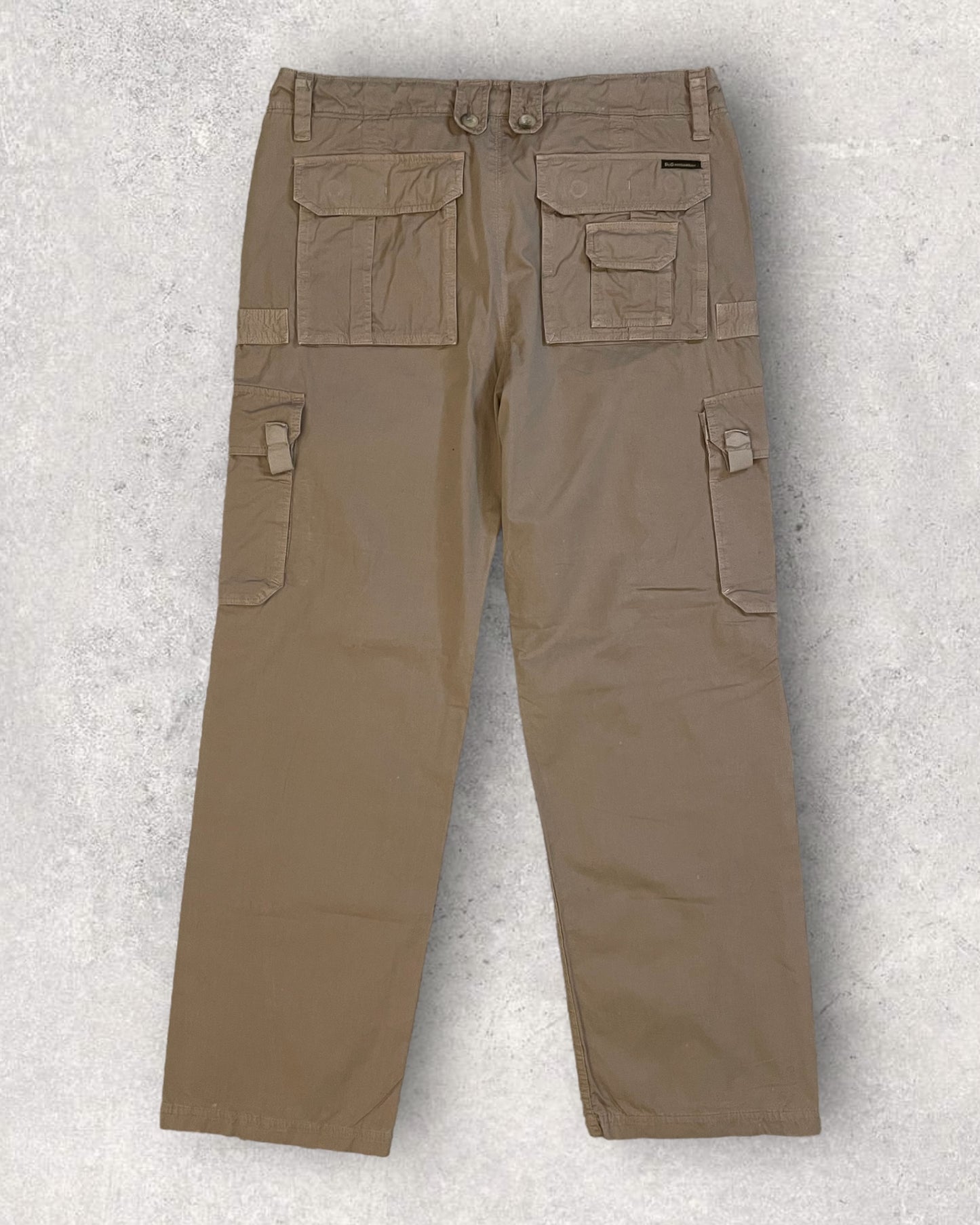 2000s Dolce & Gabbana Technical Cargo Pants (XL)