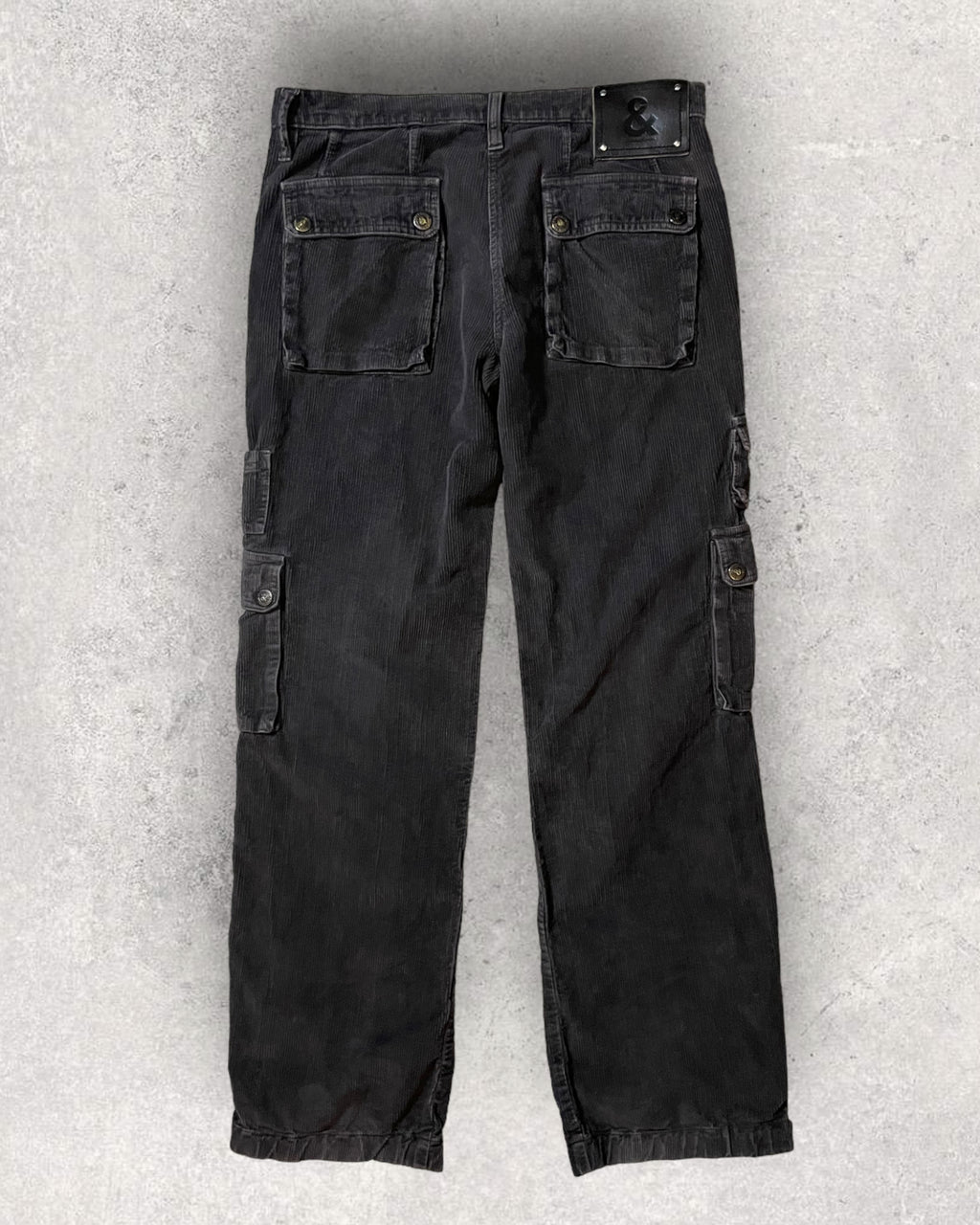 AW04 Dolce &amp; Gabbana 灯芯绒工装裤 (S)