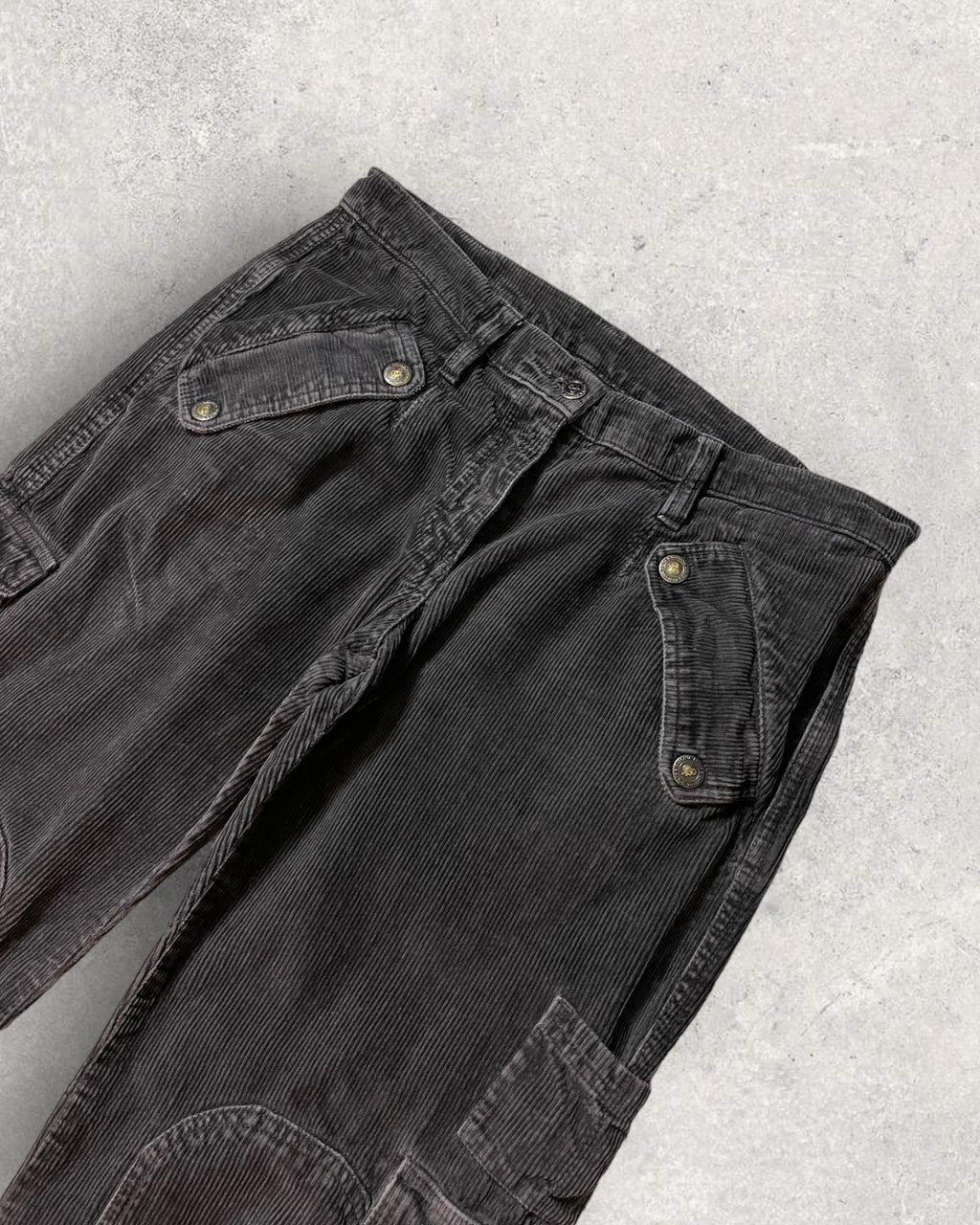 AW04 Dolce &amp; Gabbana 灯芯绒工装裤 (S)