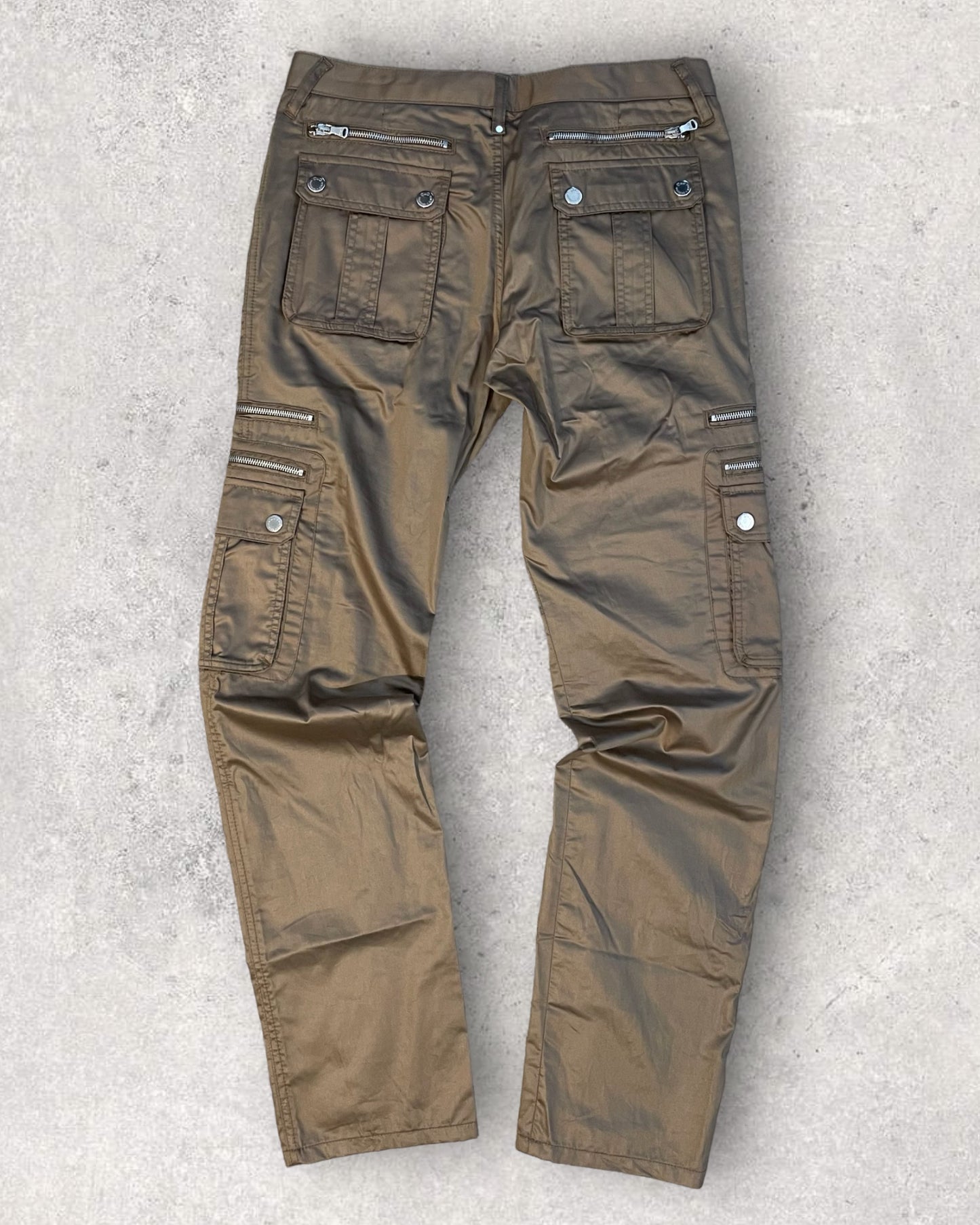 SS03 Dolce & Gabbana Multi-zip Cargo Pants (S)
