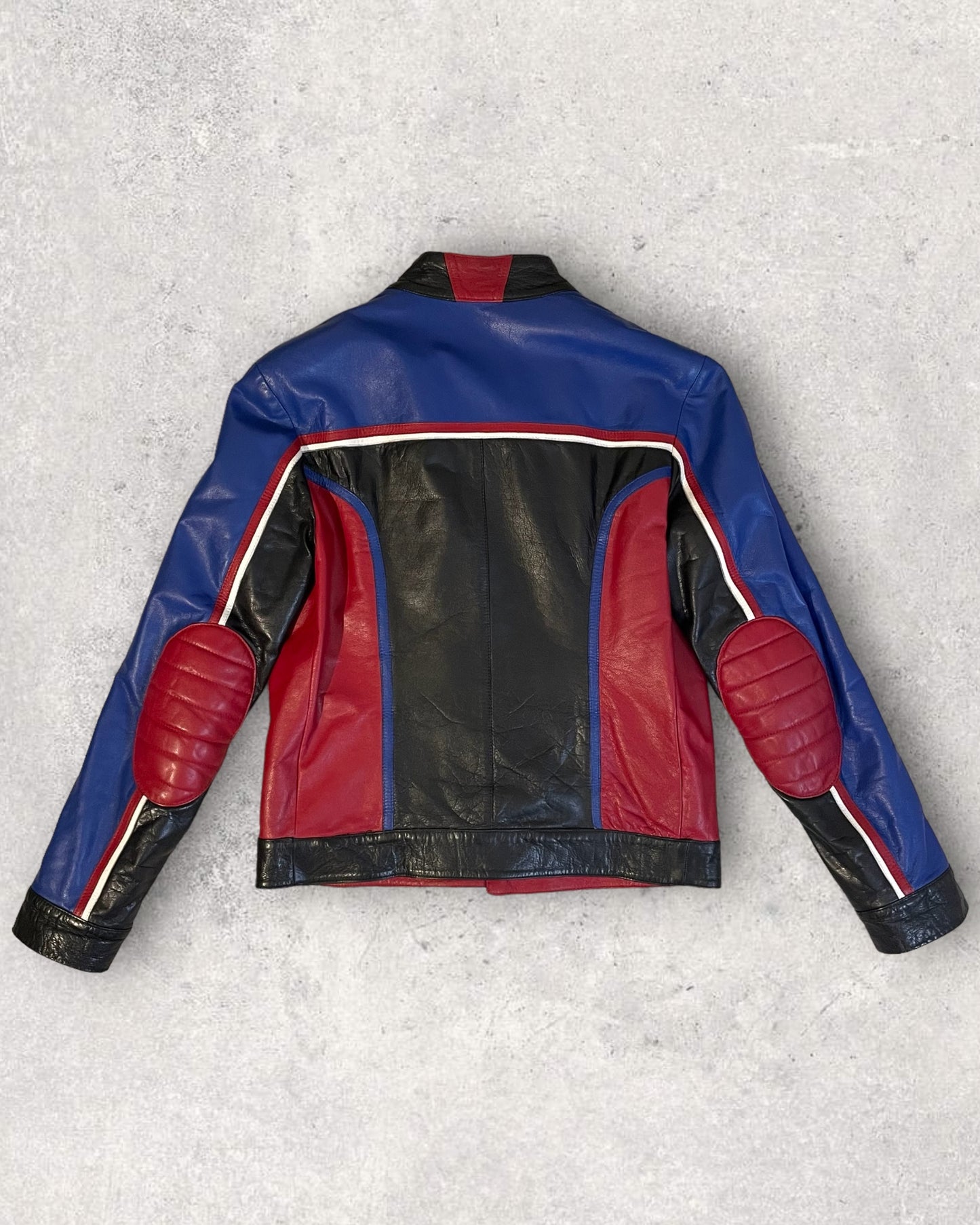 AW98 Dolce & Gabbana Cafe Racer Leather Jacket (M)