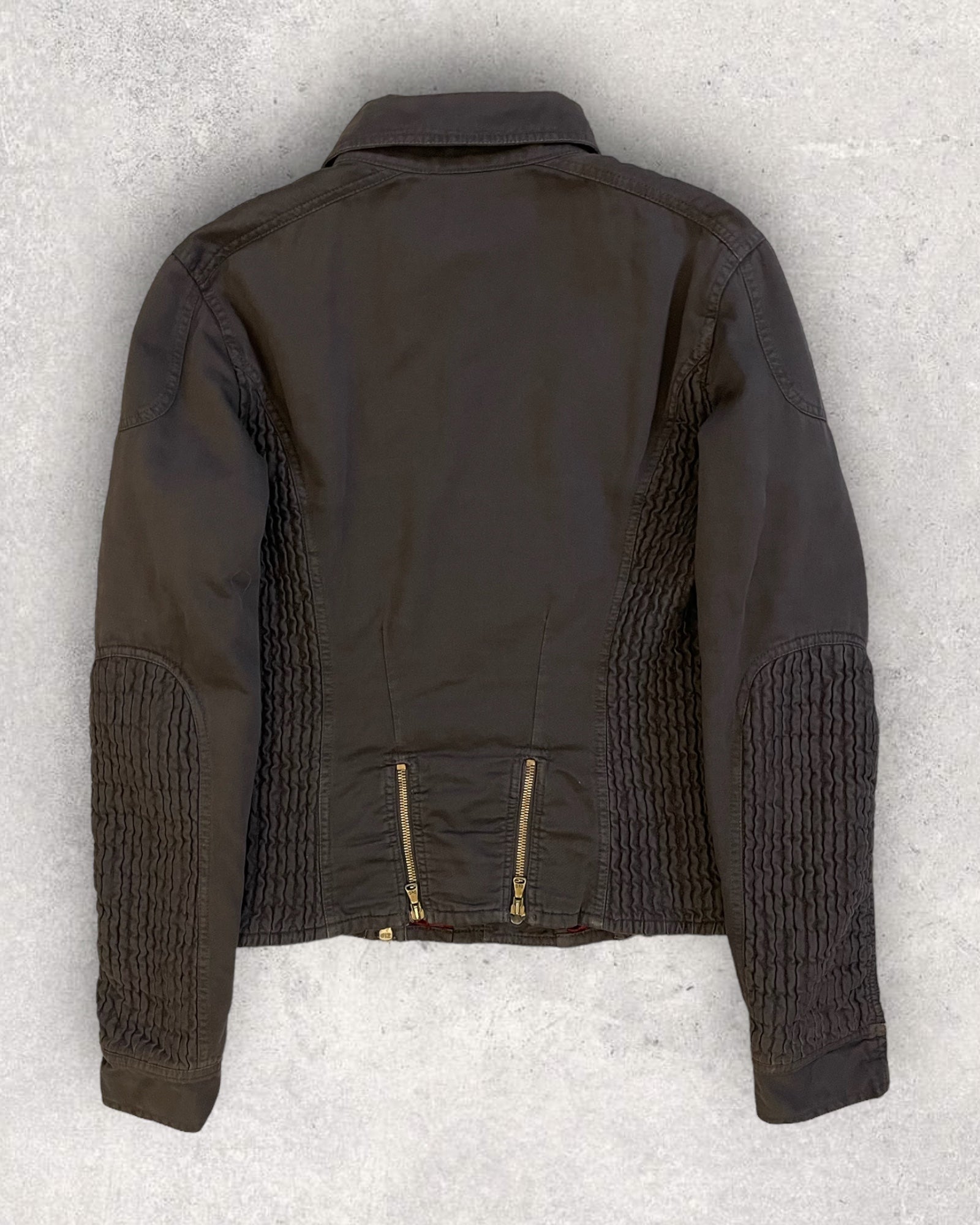 00年代 ドルチェ&amp;ガッバーナ バーティカルマルチジップジャケット(XL)