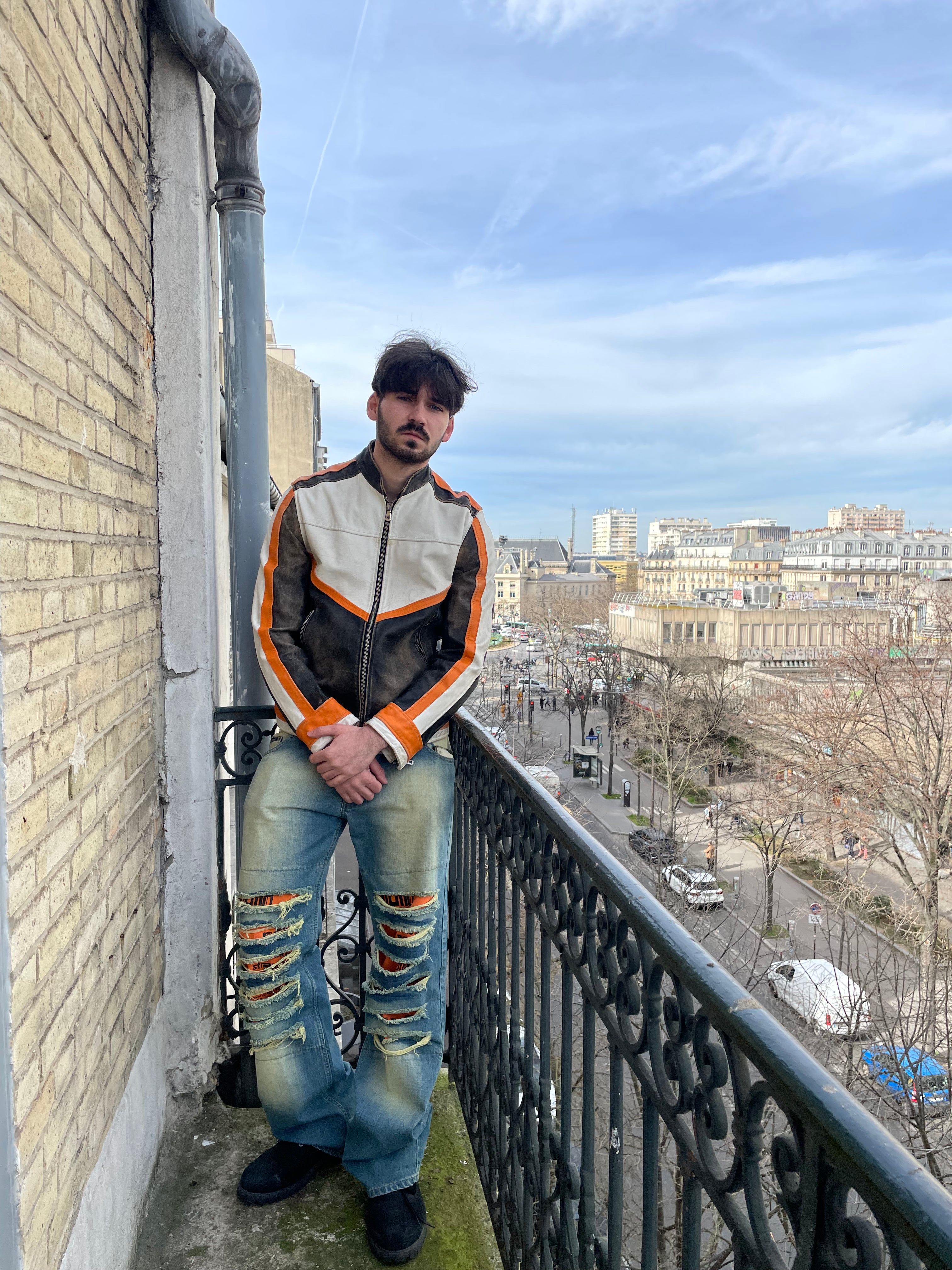 2000s Dolce & Gabbana Biker Leather Jacket